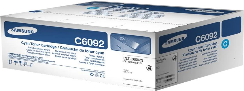 Hewlett Packard (HP) HP Samsung CLT-C6092S Originalus Žydras 1 vnt