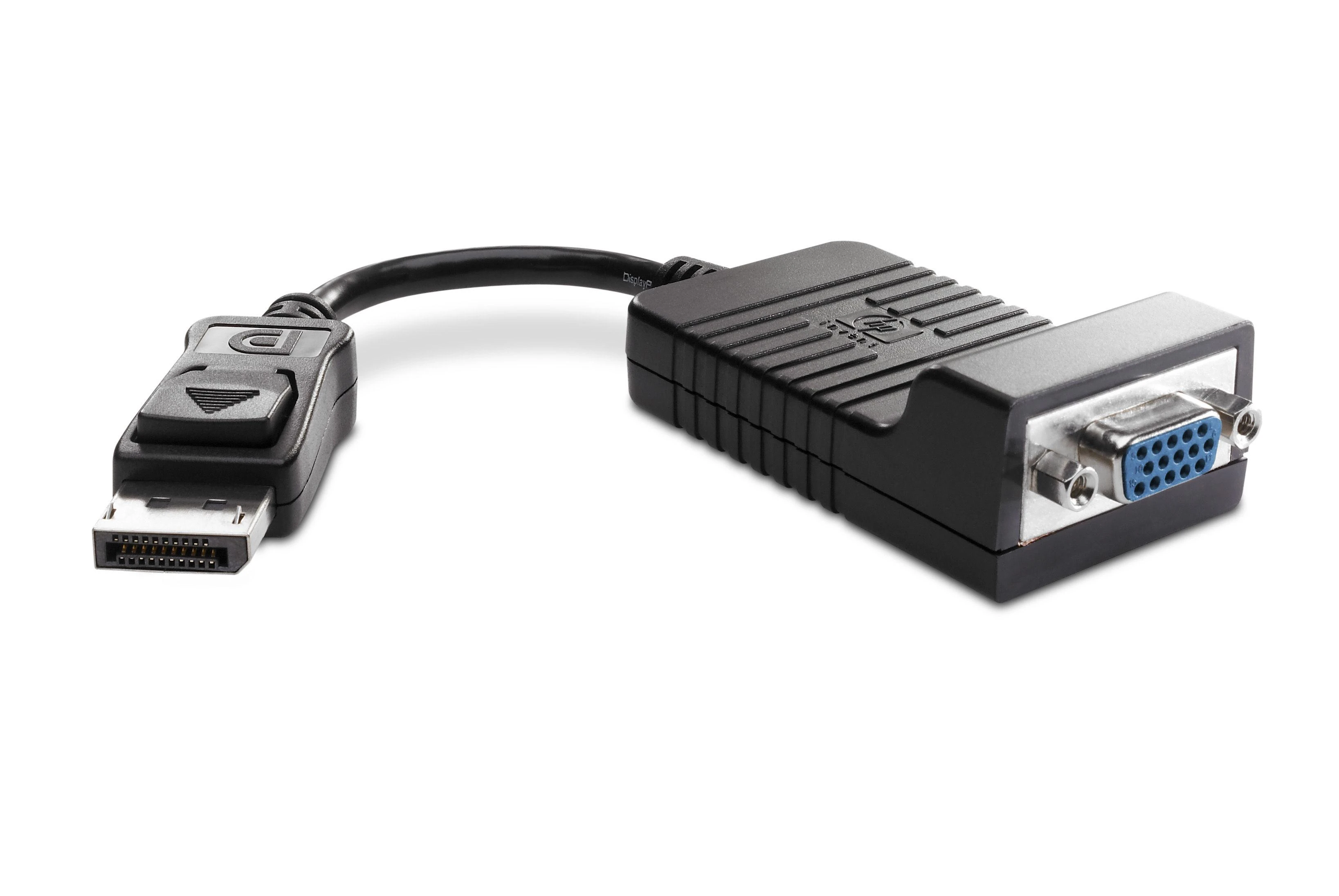 Hewlett Packard (HP) HP DisplayPort į VGA adapteris 0,2 m VGA (D-Sub)