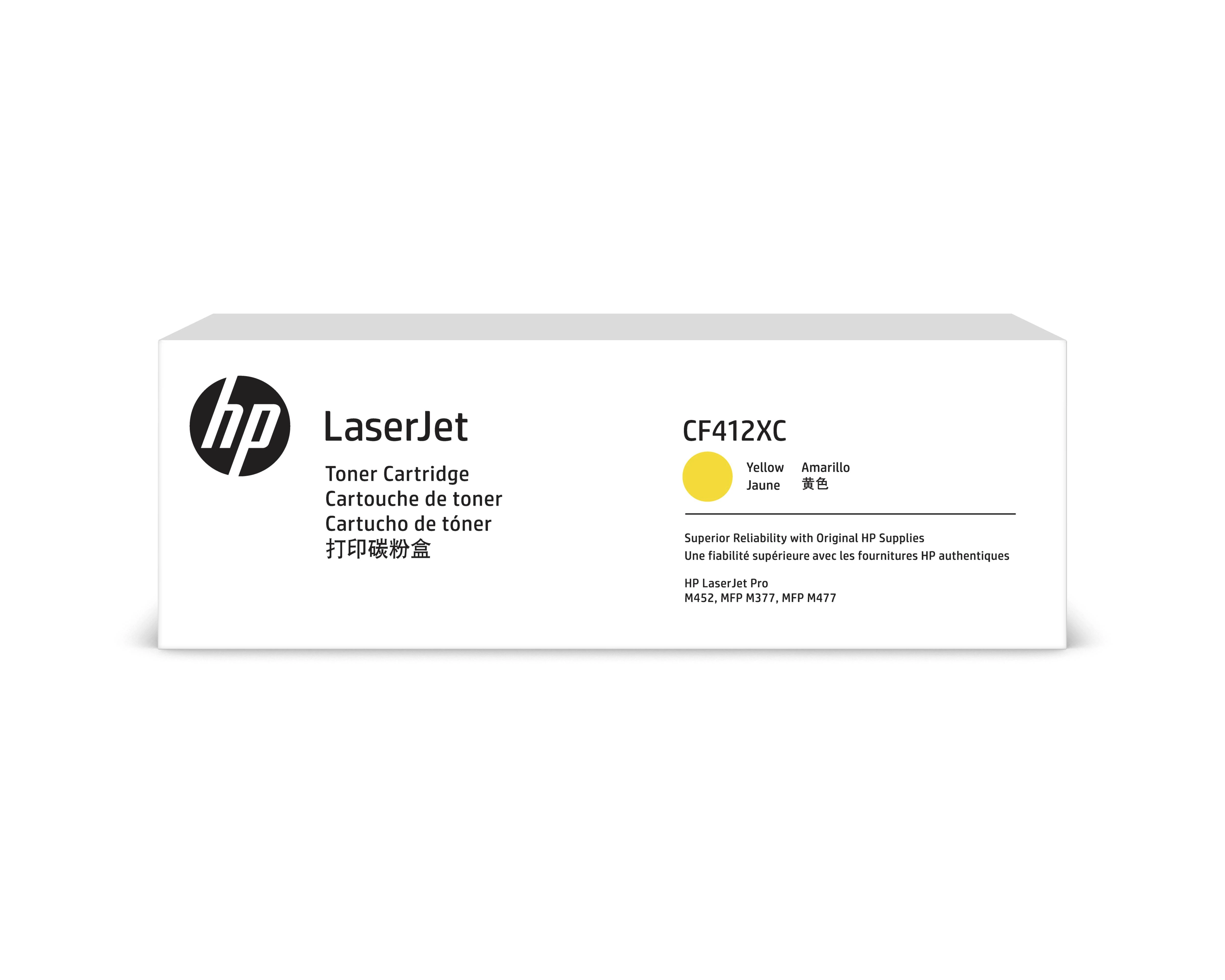 Hewlett Packard (HP) HP 410X kasetė, geltona, didelės talpos