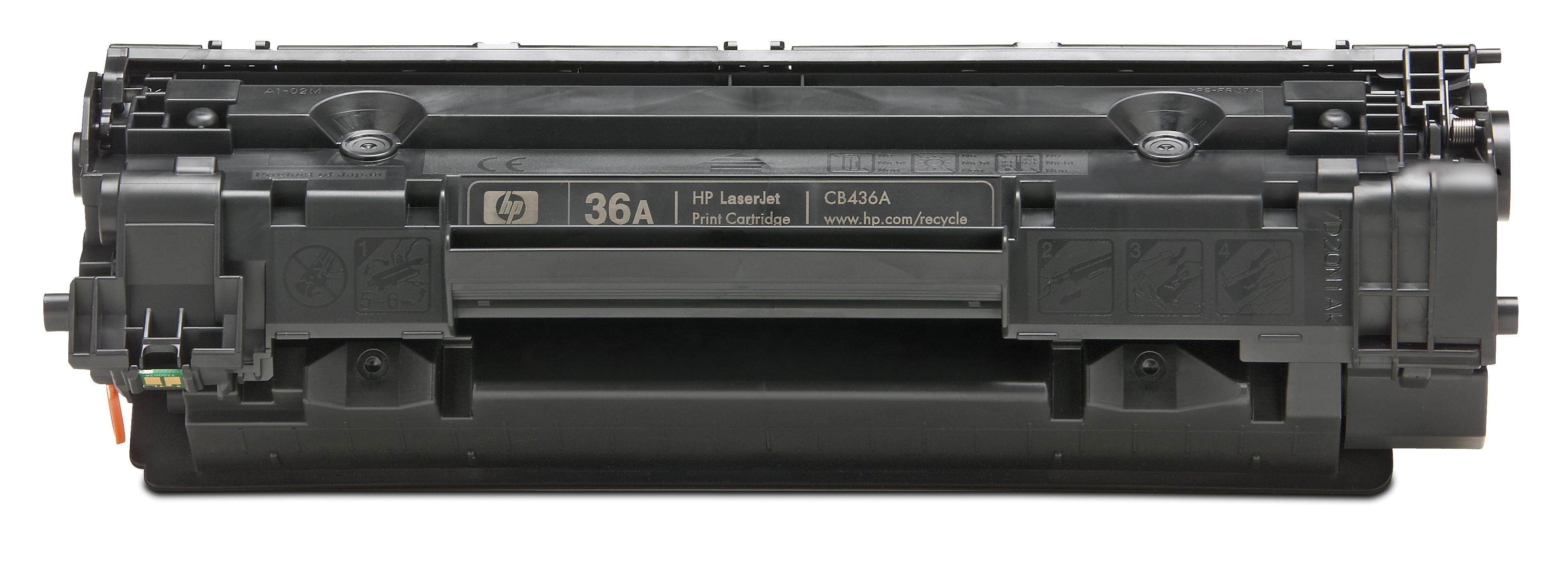 Hewlett Packard (HP) HP CB436A cartridge, juodas
