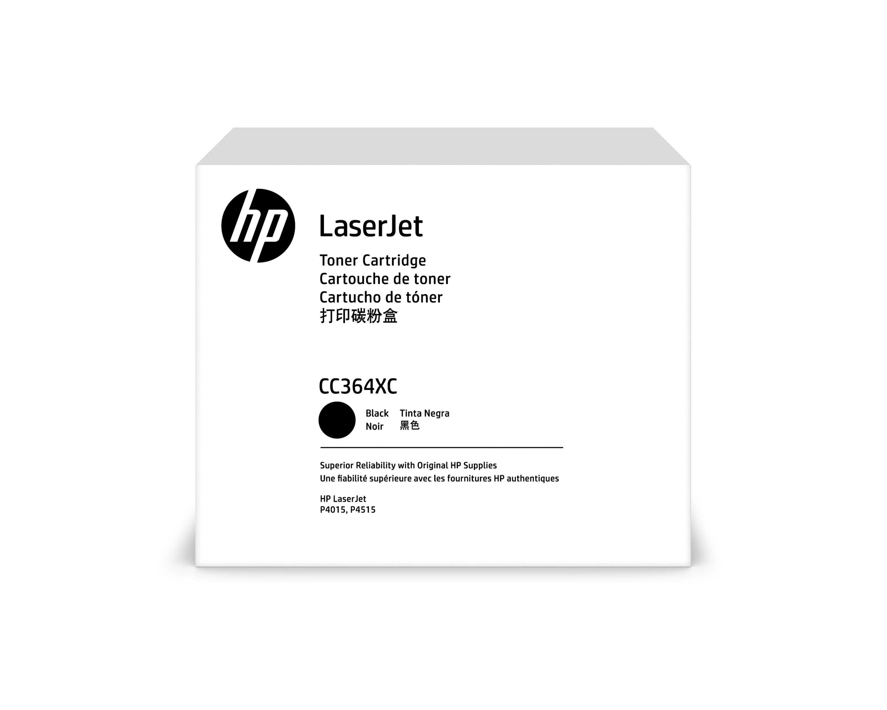Hewlett Packard (HP) HP LaserJet CC364X Contract Juodas Print Cartridge Originalus Juoda 1 vnt