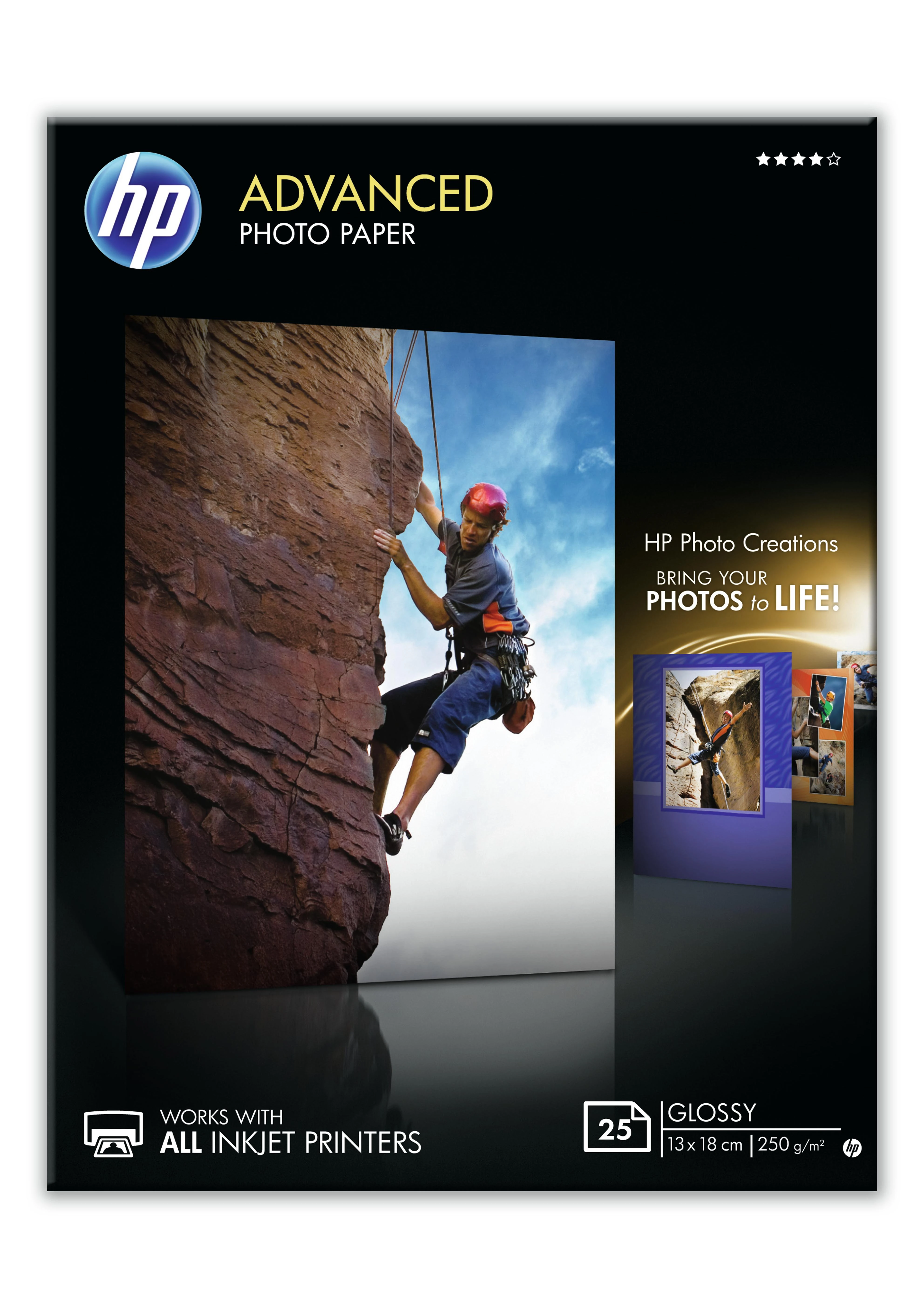 Hewlett Packard (HP) HP Q8696A fotopopierius Blizgus