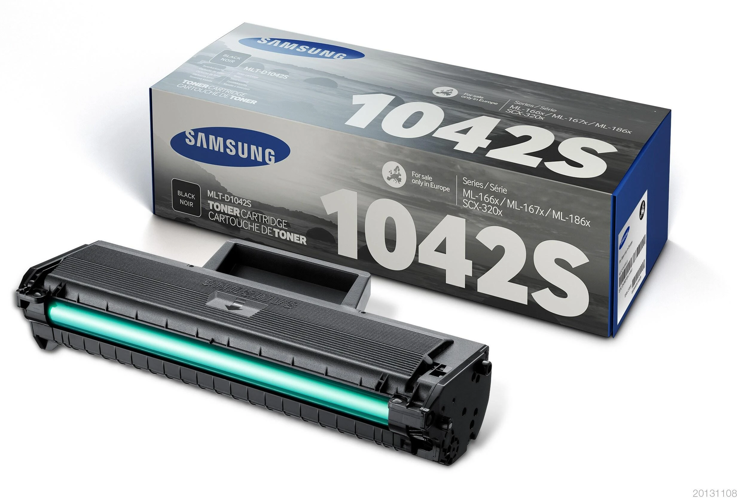 Hewlett Packard (HP) Samsung MLT-D1042S cartridge, juodas