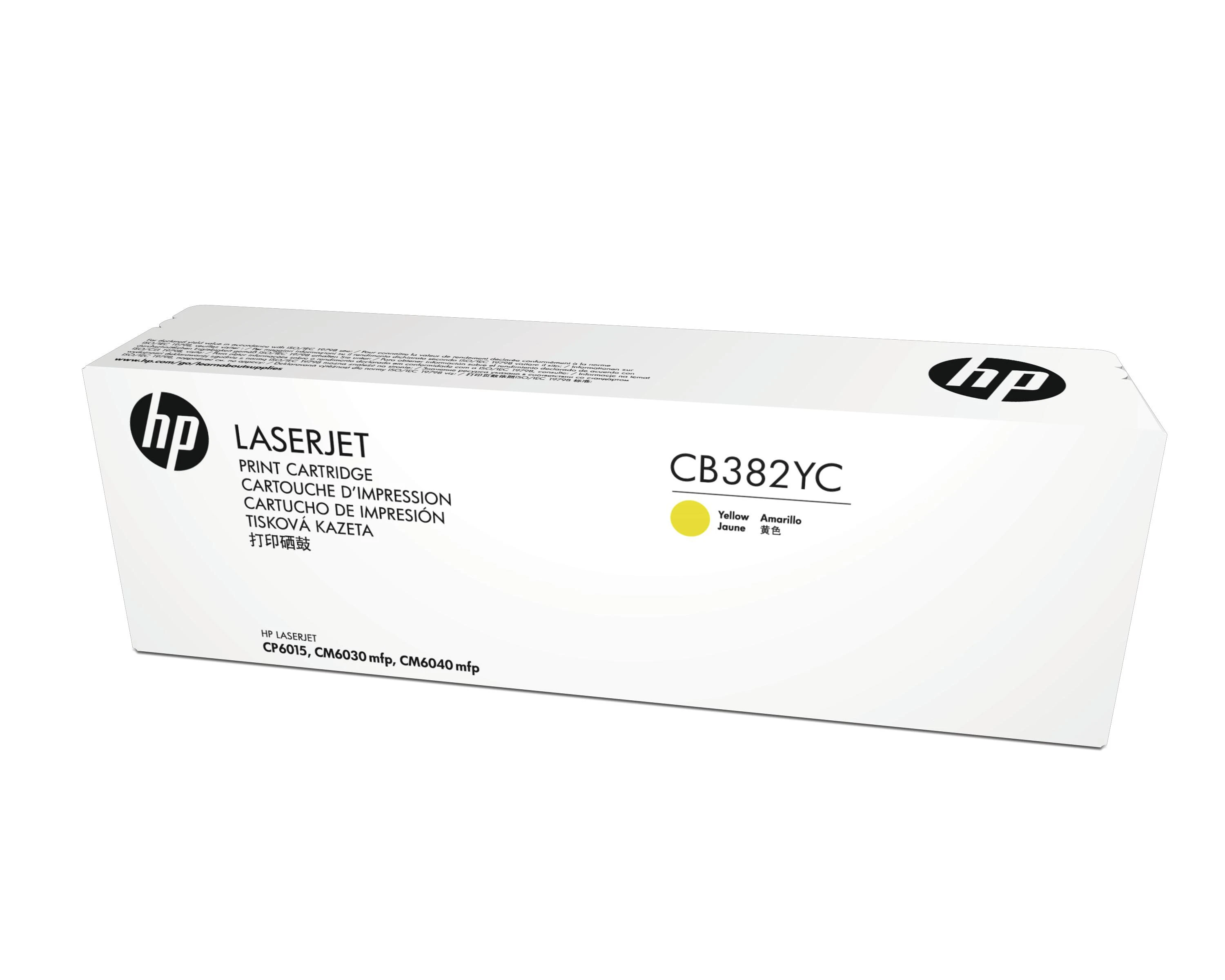 Hewlett Packard (HP) HP No.824A (CB382YC), geltona kasetė