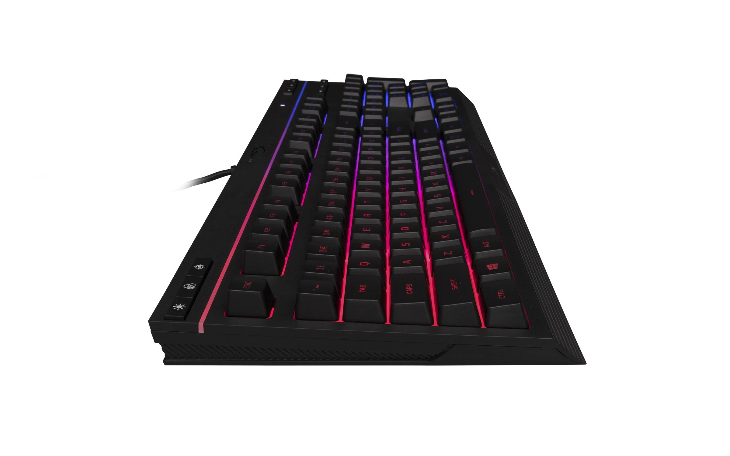 HyperX Alloy Core RGB Membraninė žaidimų klaviatūra, US išdėstymas, su pašvietimu