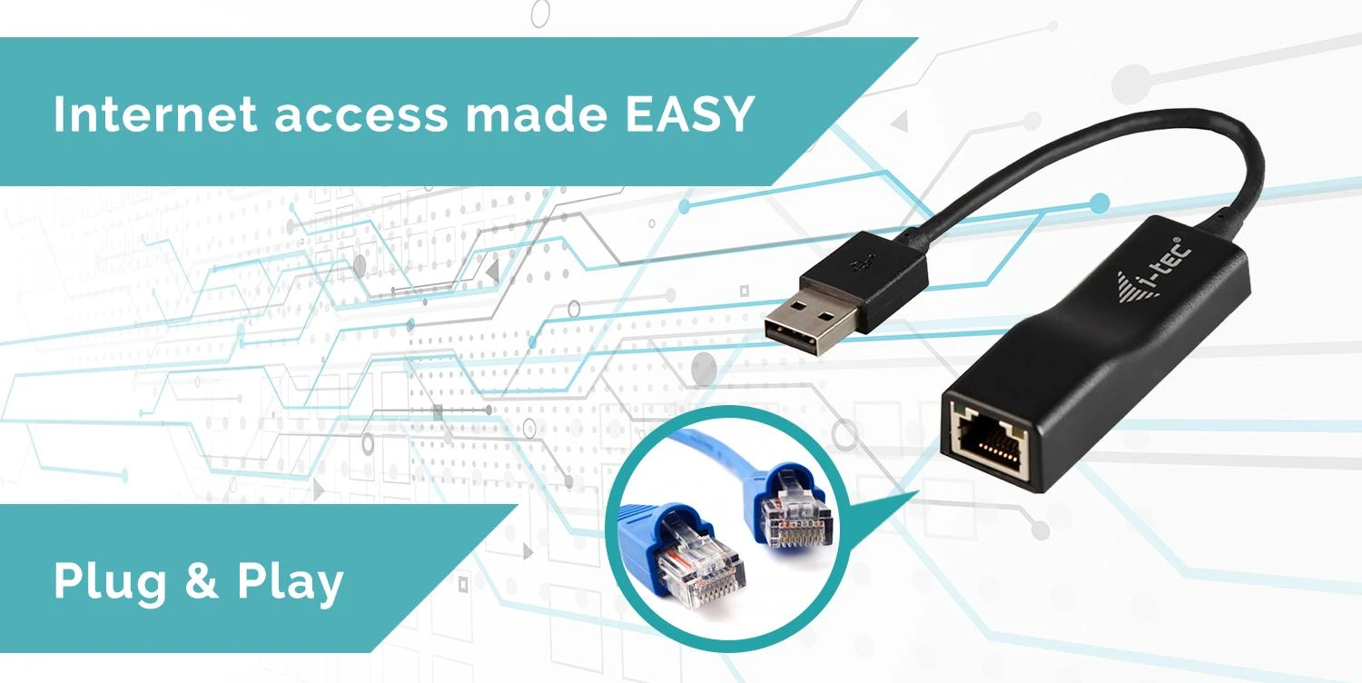 I-tec Advance U2LAN tinklo plokštė Eternetas 100 Mbit/ai