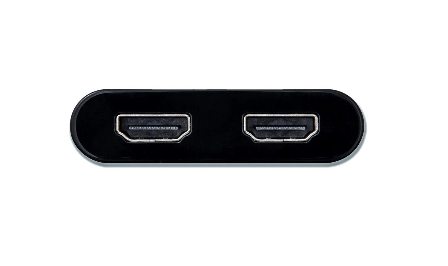 I-TEC USB C prie dviejų HDMI prievadų vaizdo adapteris 2x HDMI prievadas 4K Ultra HD suderinamas su Thunderbolt 3