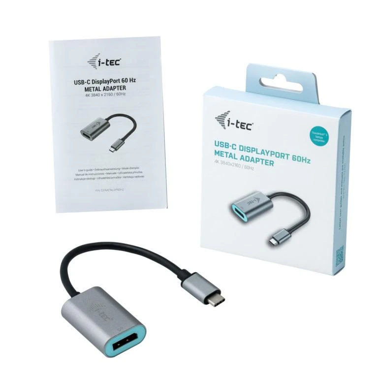 USB-C į DisplayPort adapteris su pakuote