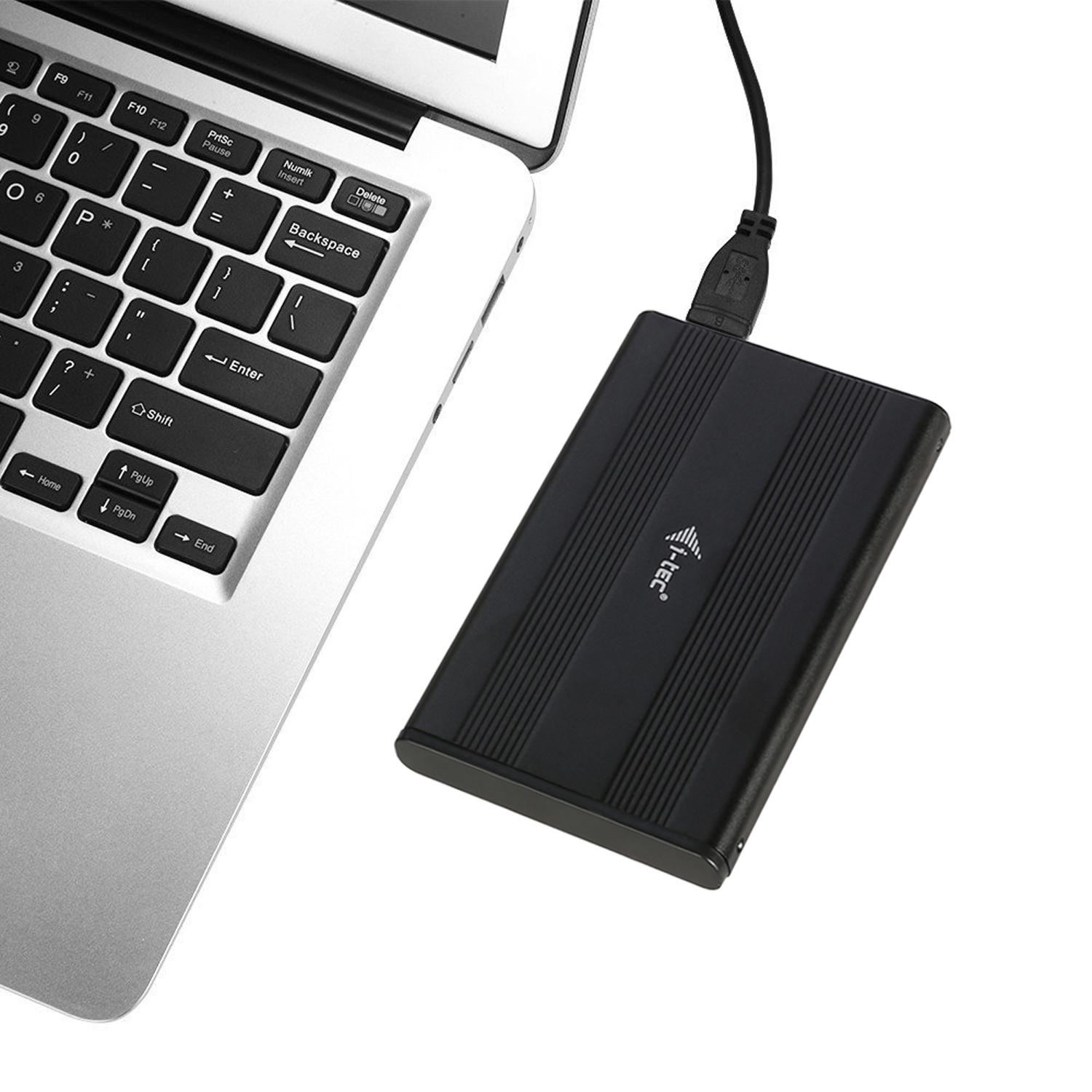 I-tec Advance MYSAFEU312 saugojimo diskų korpusas 2.5" HDD / SSD aptvaras Juoda