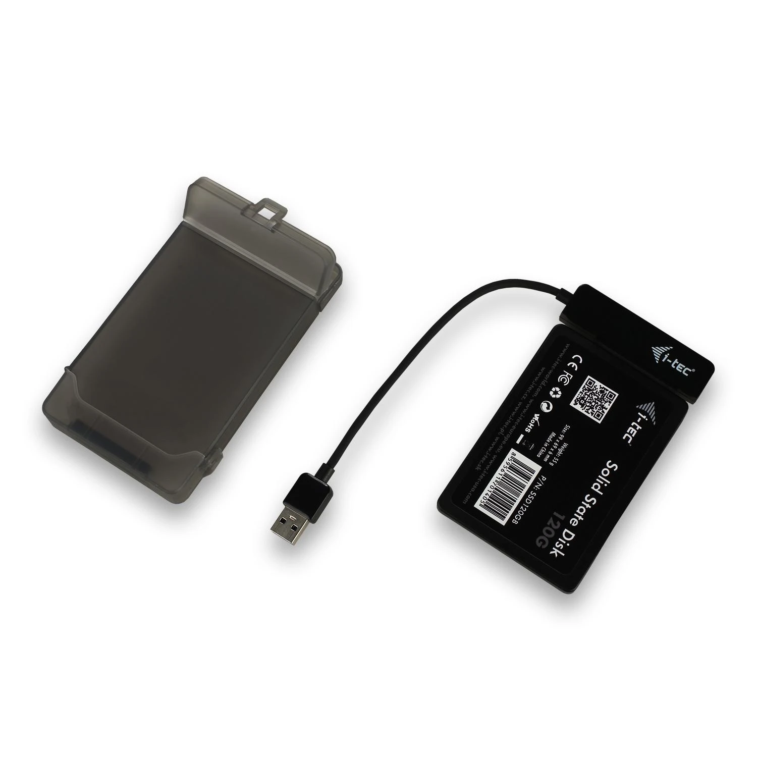 I-tec MYSAFEU313 saugojimo diskų korpusas 2.5" HDD / SSD aptvaras Juoda
