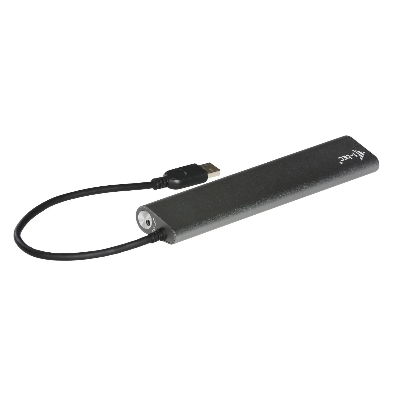 I-tec Metal U3HUB778 sąsajos šakotuvas USB 3.2 Gen 1 (3.1 Gen 1) Type-A 5000 Mbit/ai Sidabras