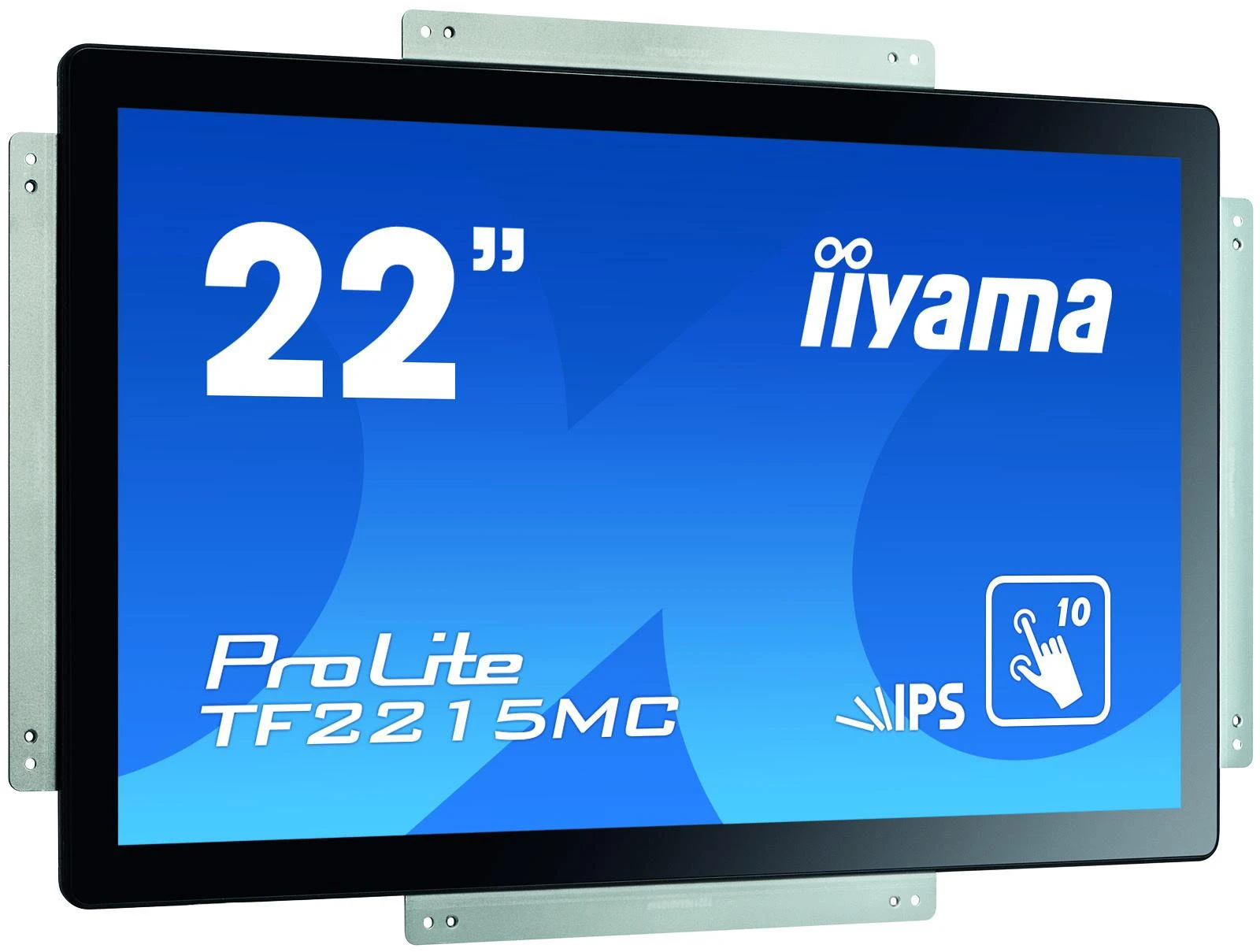 iiyama ProLite TF2215MC-B2 jutiklinis monitorius 54,6 cm (21.5") 1920 x 1080 pikseliai Juoda „Multi-touch“ Daugybė naudotojų