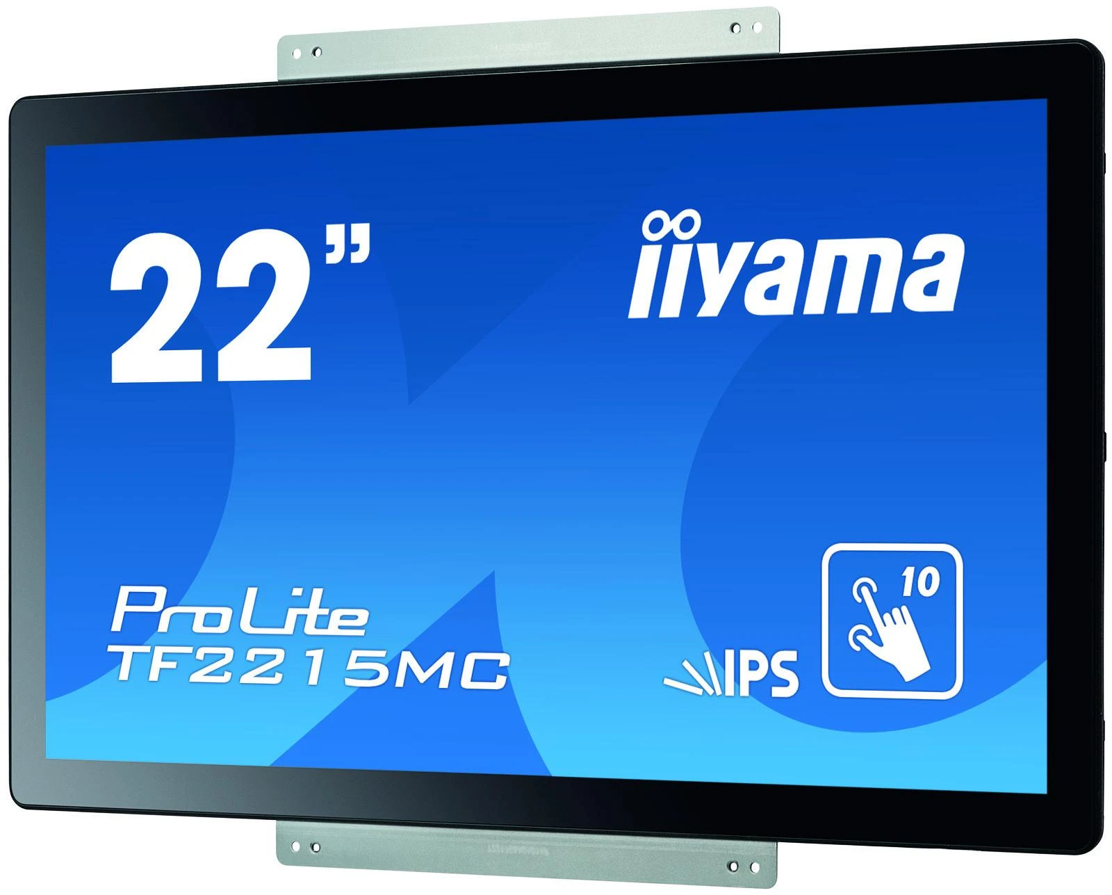 iiyama ProLite TF2215MC-B2 jutiklinis monitorius 54,6 cm (21.5") 1920 x 1080 pikseliai Juoda „Multi-touch“ Daugybė naudotojų