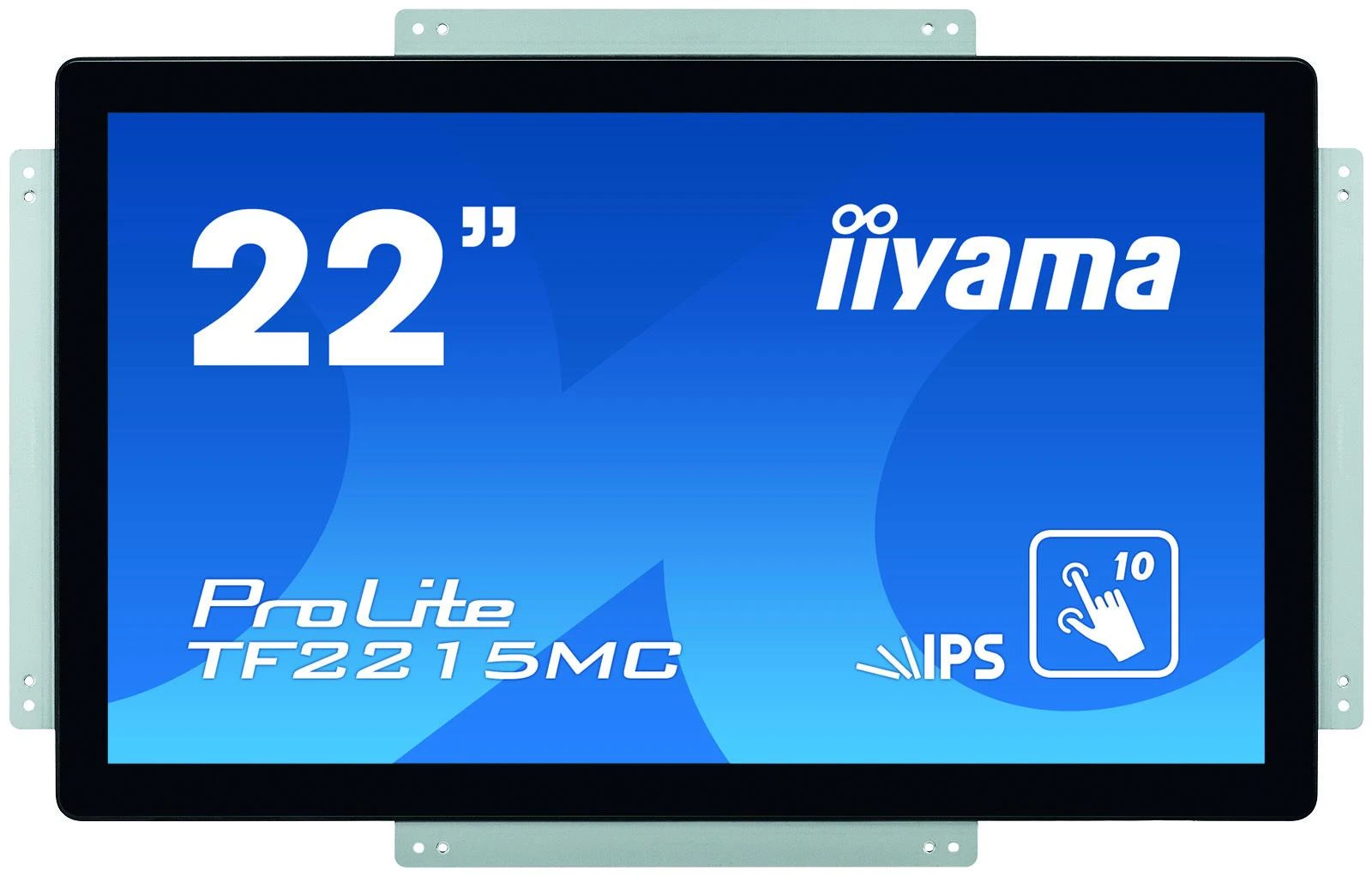 iiyama ProLite TF2215MC-B2 jutiklinis monitorius 54,6 cm (21.5") 1920 x 1080 pikseliai Juoda „Multi-touch“ Daugybė naudotojų
