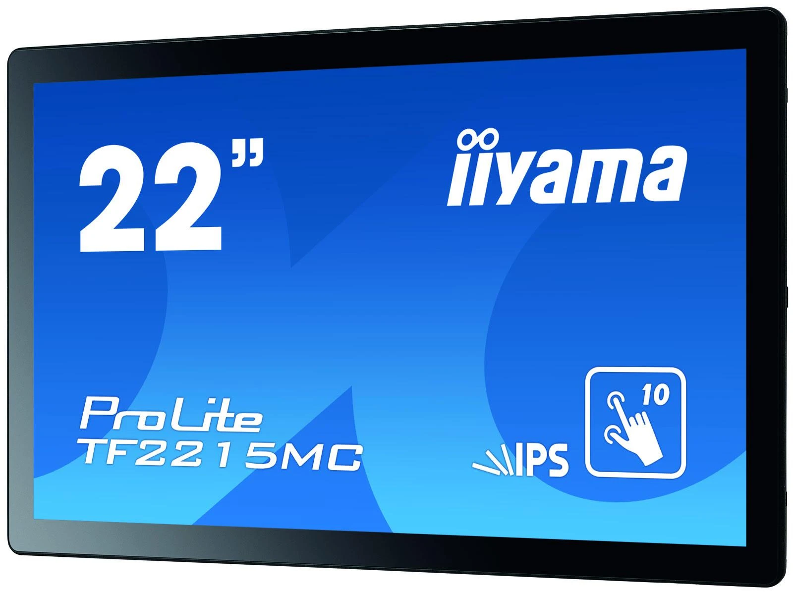 iiyama ProLite TF2215MC-B2 jutiklinis monitorius 54,6 cm (21.5") 1920 x 1080 pikseliai Juoda „Multi-touch“ Daugybė naudotojų