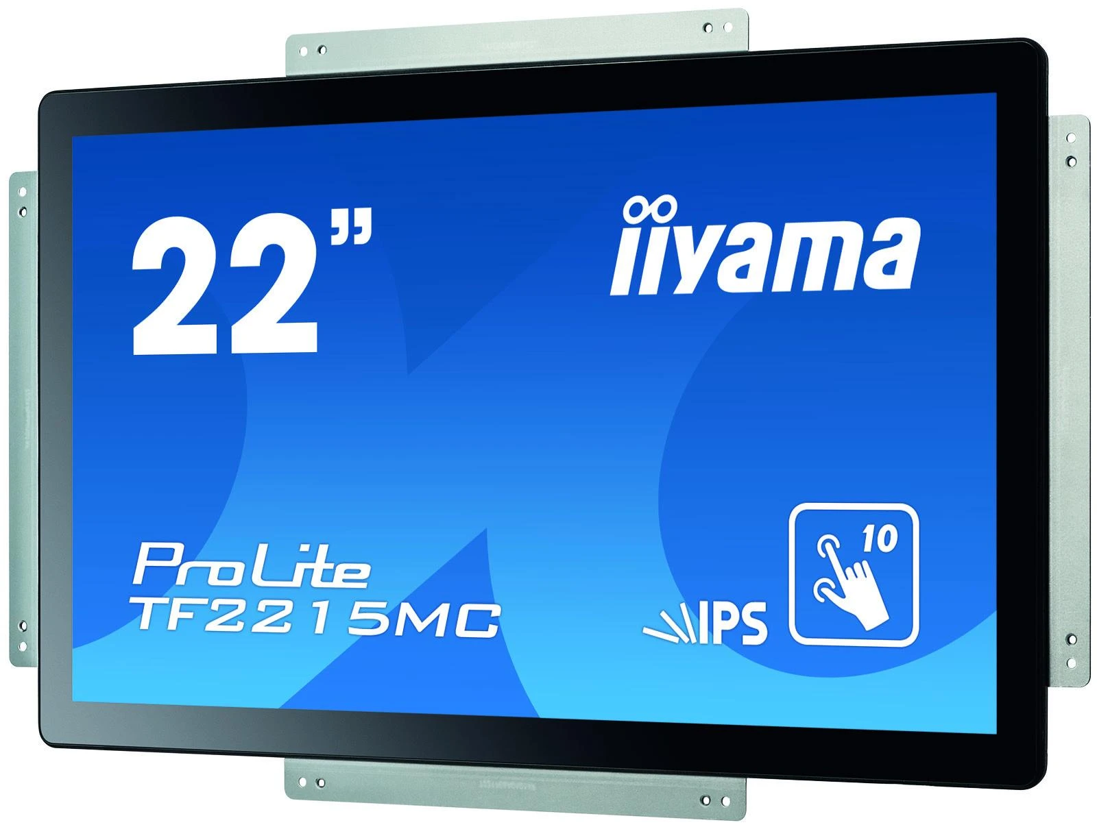 iiyama ProLite TF2215MC-B2 jutiklinis monitorius 54,6 cm (21.5") 1920 x 1080 pikseliai Juoda „Multi-touch“ Daugybė naudotojų