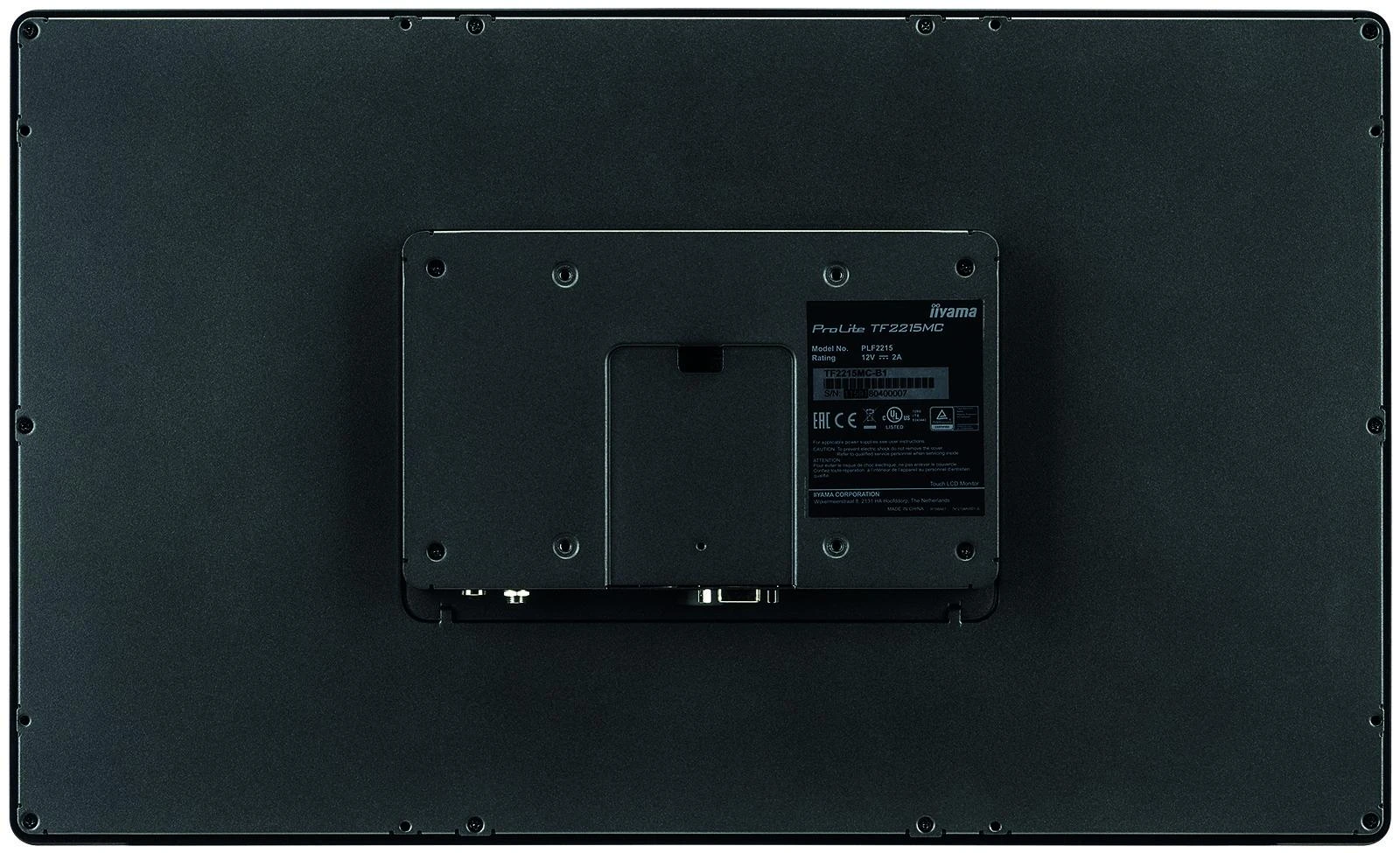 iiyama ProLite TF2215MC-B2 jutiklinis monitorius 54,6 cm (21.5") 1920 x 1080 pikseliai Juoda „Multi-touch“ Daugybė naudotojų