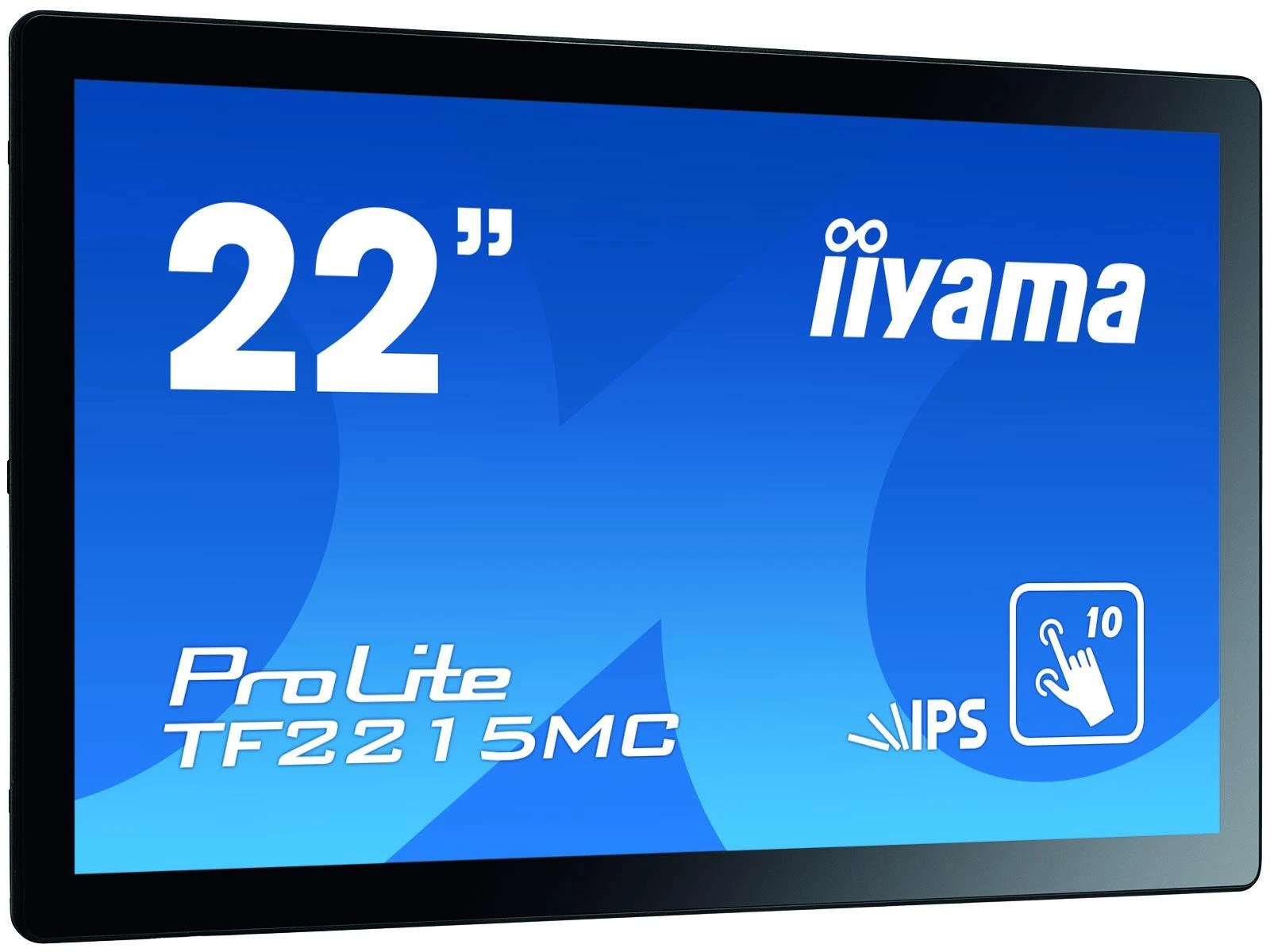 iiyama ProLite TF2215MC-B2 jutiklinis monitorius 54,6 cm (21.5") 1920 x 1080 pikseliai Juoda „Multi-touch“ Daugybė naudotojų