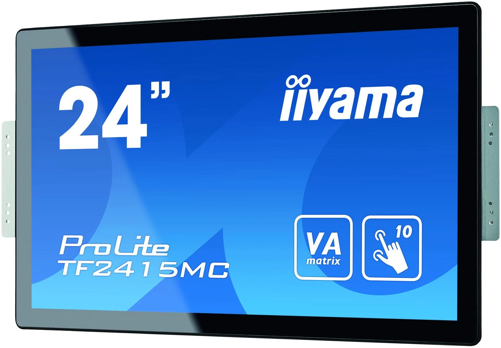 iiyama ProLite TF2415MC-B2 jutiklinis monitorius 60,5 cm (23.8") 1920 x 1080 pikseliai Juoda „Multi-touch“ Daugybė naudotojų