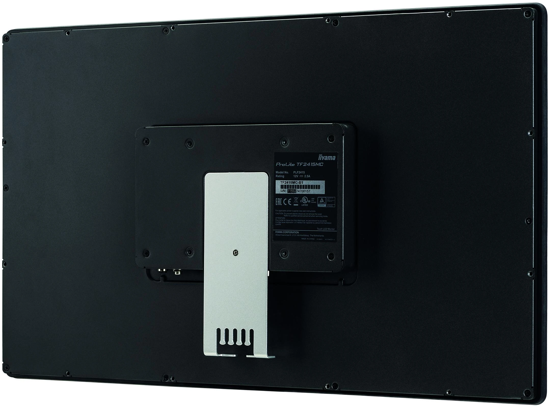 iiyama ProLite TF2415MC-B2 jutiklinis monitorius 60,5 cm (23.8") 1920 x 1080 pikseliai Juoda „Multi-touch“ Daugybė naudotojų