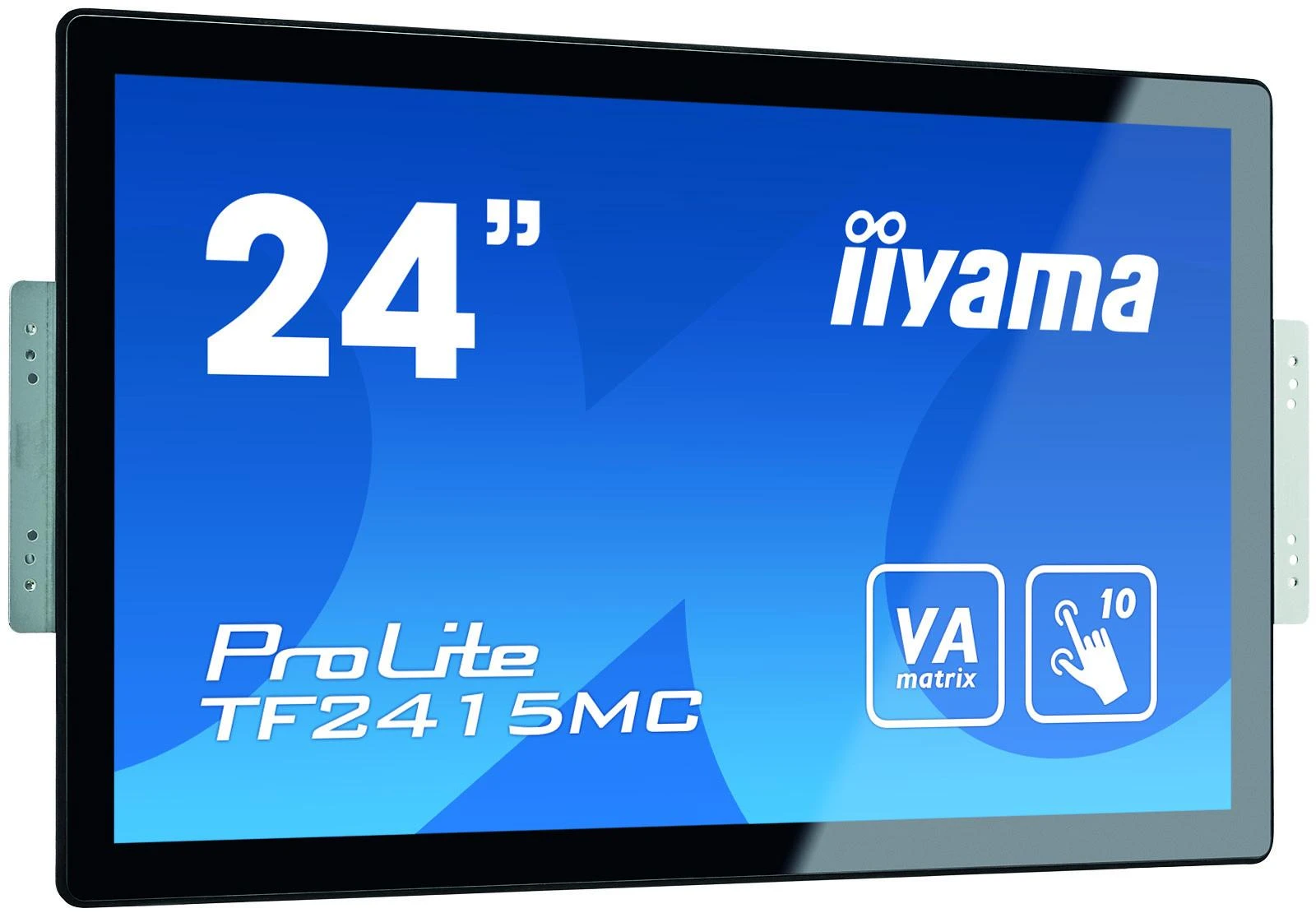 iiyama ProLite TF2415MC-B2 jutiklinis monitorius 60,5 cm (23.8") 1920 x 1080 pikseliai Juoda „Multi-touch“ Daugybė naudotojų