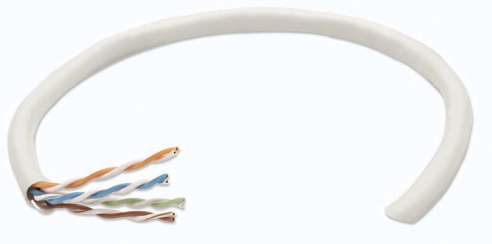 Intellinet 334136 tinklo kabelis 305 m Cat5e U/UTP (UTP) Pilka