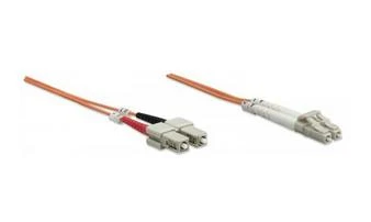 Inline Intellinet 470377 optinio pluošto kabelis 2 m LSZH OM2 LC SC Oranžinė