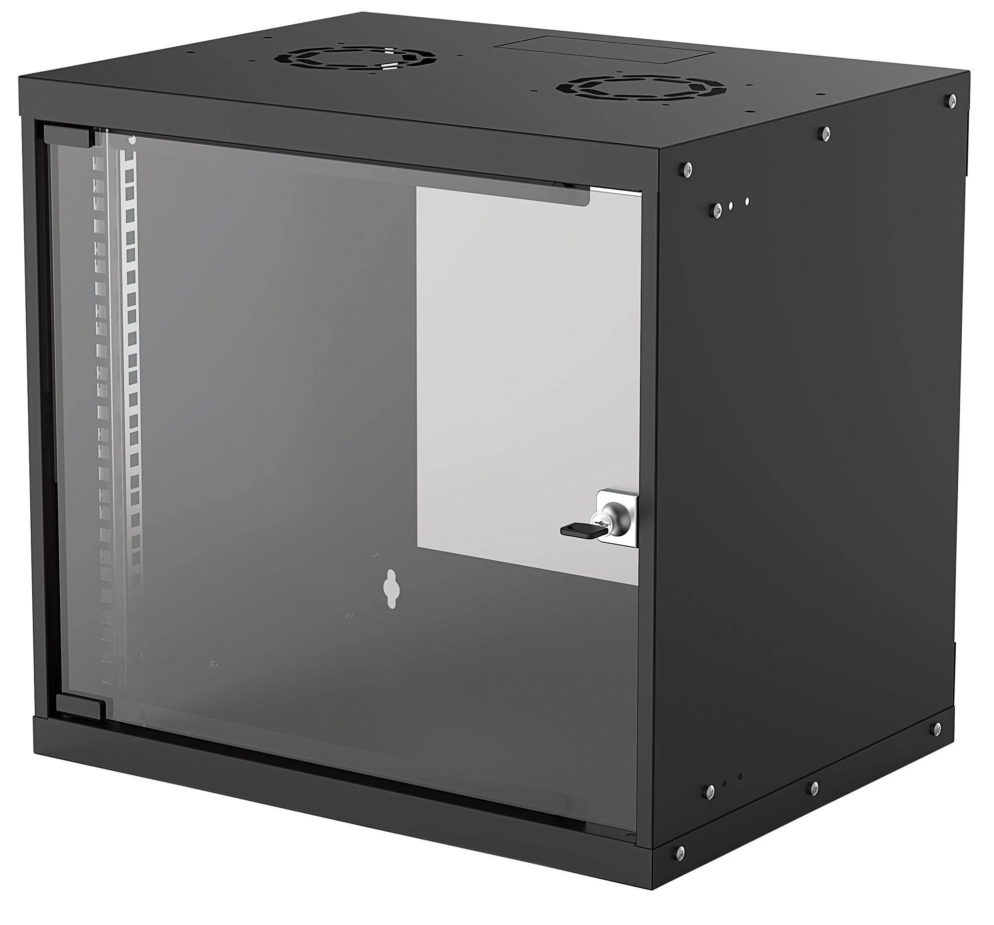Intellinet 714174 lentyna 9U Sieninis stovas Juoda