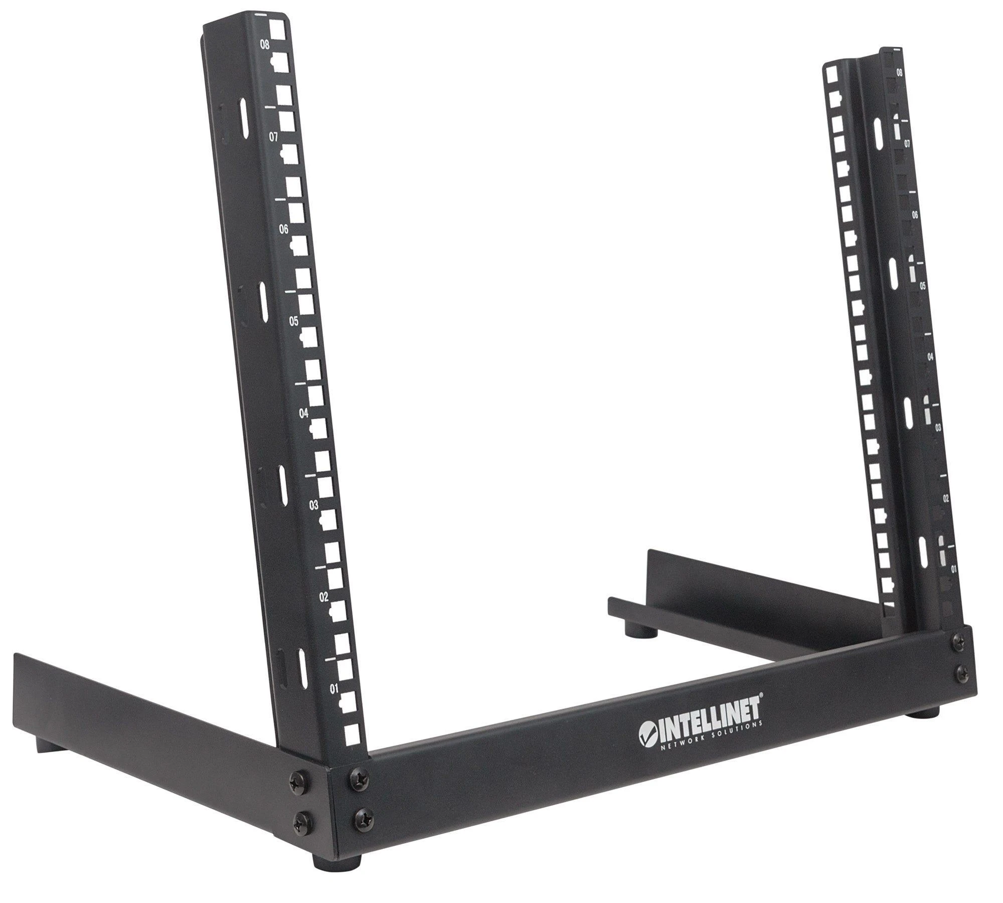 Intellinet 19'' atviro rėmo spinta 8U, juoda