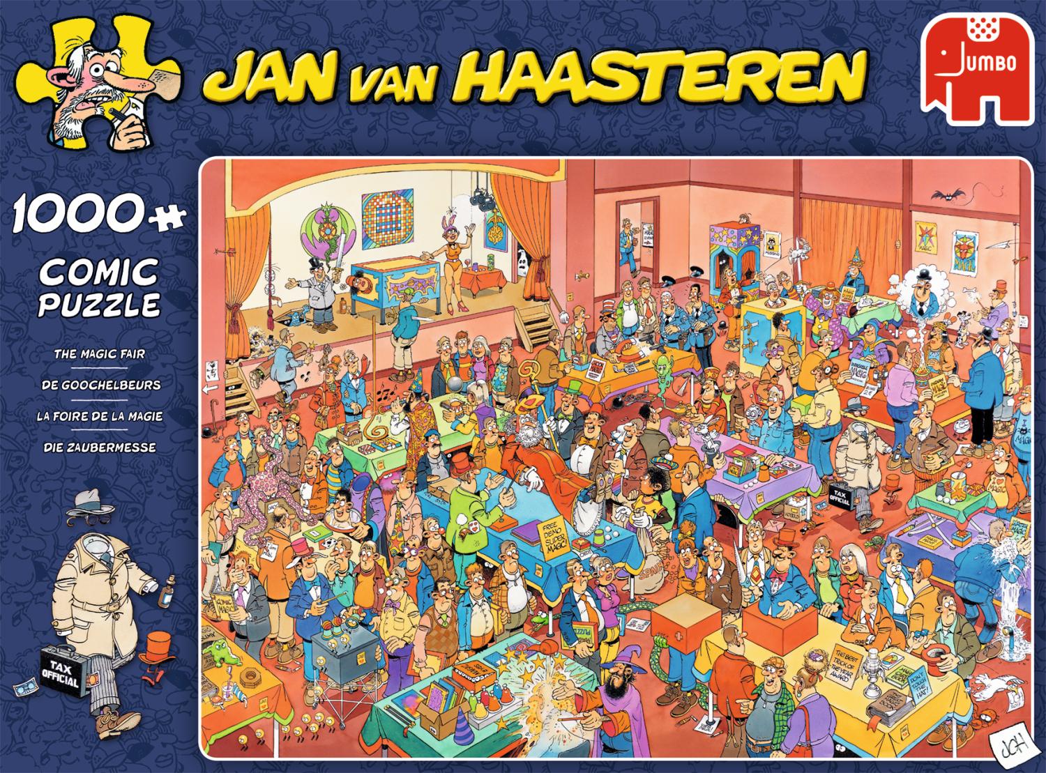 Jumbo Spiele Jumbo Jan van Haasteren The Magic Fair 1000 vnt Dėlionė 1000 vnt