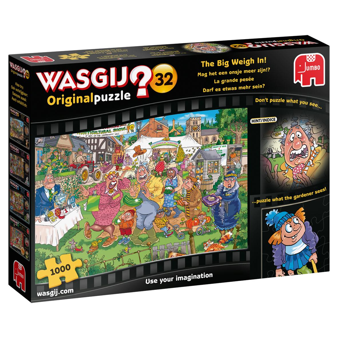 Jumbo Spiele Jumbo Wasgij Original 32 1000vnt Dėlionė 1000 vnt