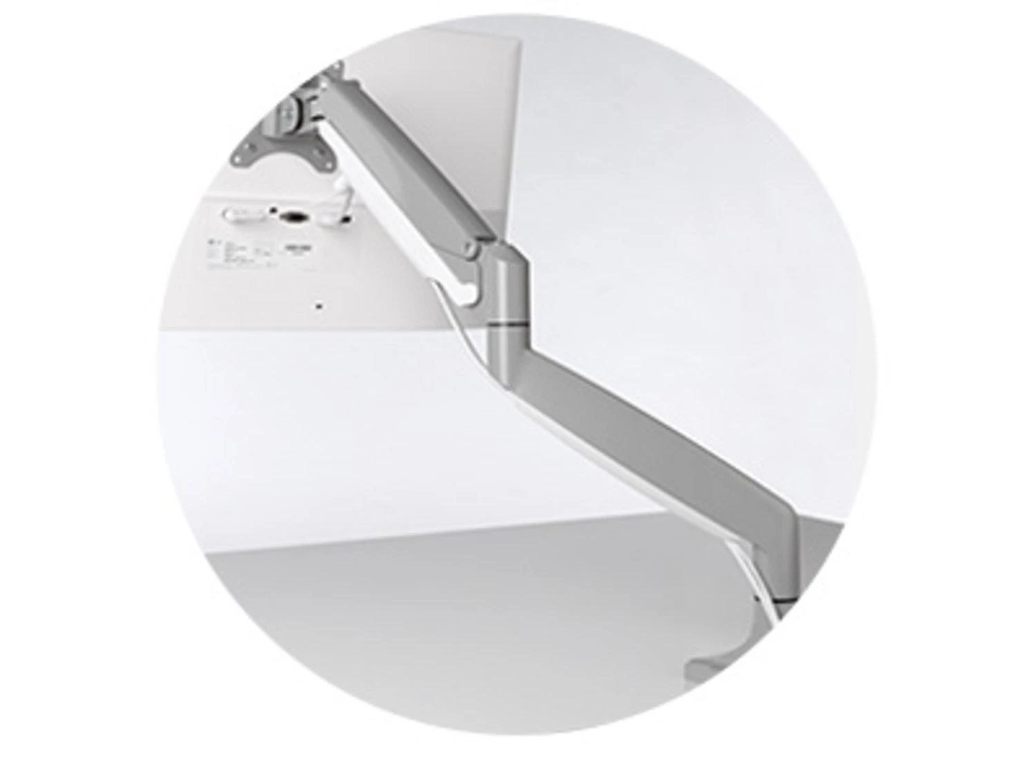 Leitz Kensington K55470EU stalinis plokščiųjų ekranų laikiklis 81,3 cm (32") Gnybtas / varžtai Pilka, Sidabras