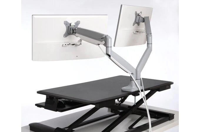 Leitz Kensington K55471EU monitoriaus laikiklis arba stovas 81,3 cm (32") Tvirtinama varžtais Sidabras