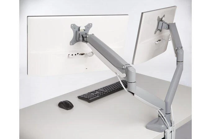 Leitz Kensington K55471EU monitoriaus laikiklis arba stovas 81,3 cm (32") Tvirtinama varžtais Sidabras