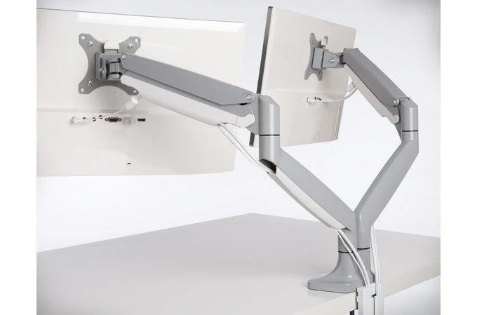 Leitz Kensington K55471EU monitoriaus laikiklis arba stovas 81,3 cm (32") Tvirtinama varžtais Sidabras