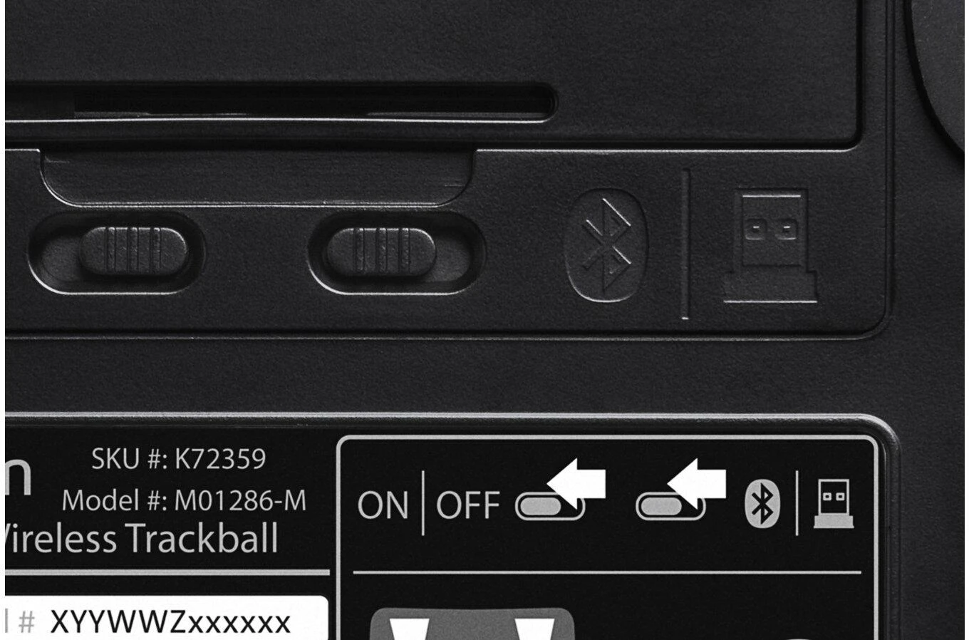 Leitz Kensington K72359WW kompiuterinė pelė RF belaidis + „Bluetooth“ Rodomasis rutuliukas Abiems rankoms