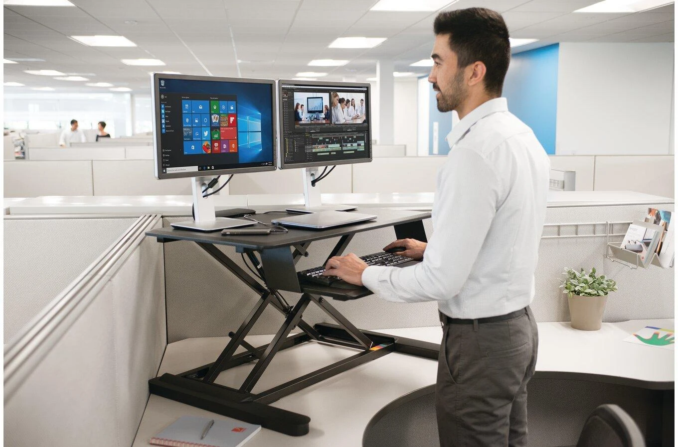 Leitz Sėdima-stovima darbo vieta KENSINGTON SmartFit, juoda sp.