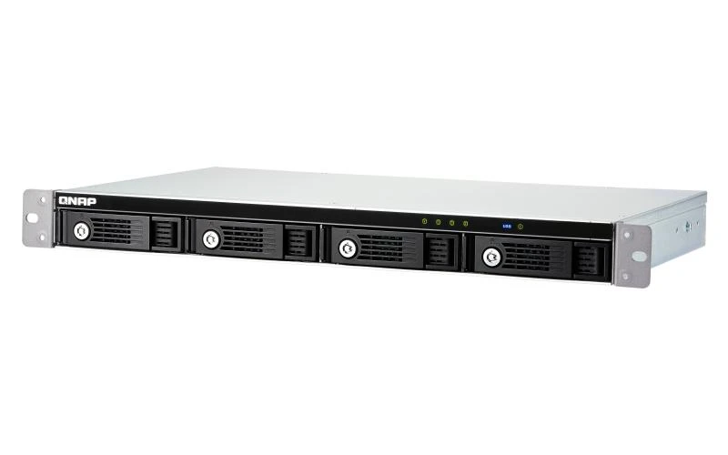 Serveris QNAP TR-004U diskų masyvas Juoda, Pilka