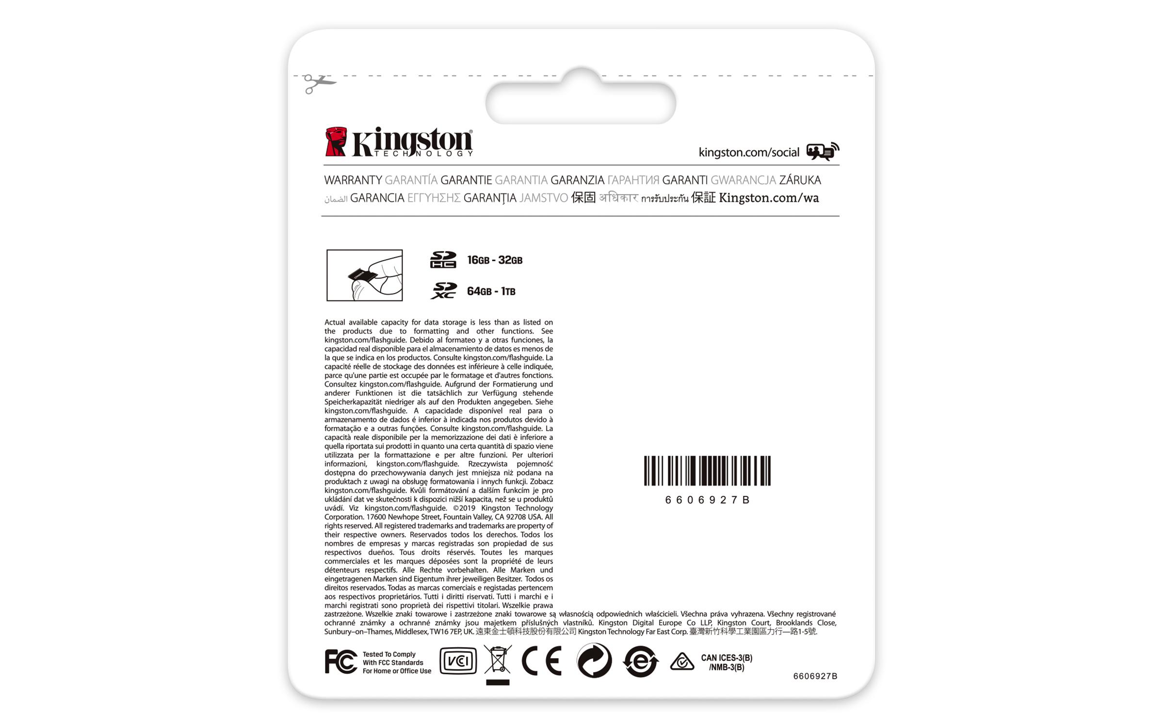 Atminties kortelė KINGSTON 512GB SDXC Canvas Select Plus 100R C10 UHS-I U3 V30