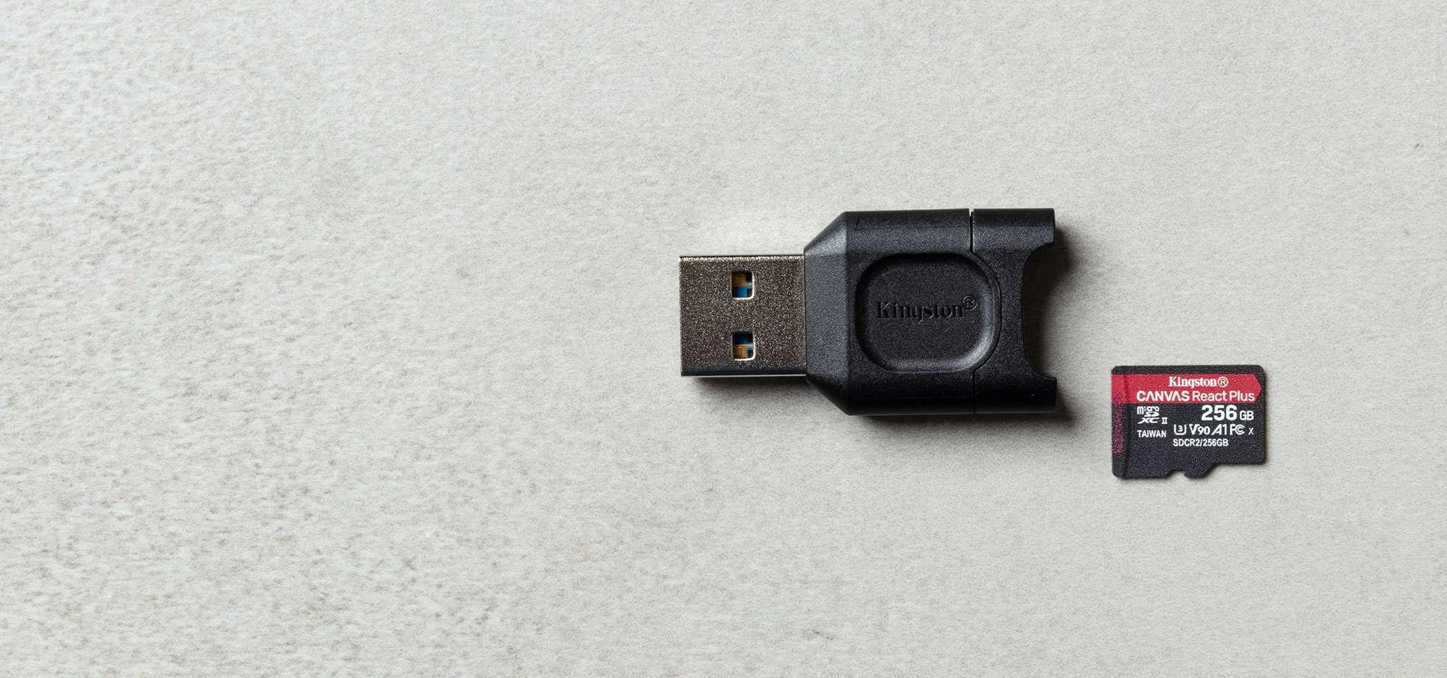 KINGSTON MobileLite Plus USB 3.1 Micro SDHC/SDXC UHS-II kortelių skaitytuvas