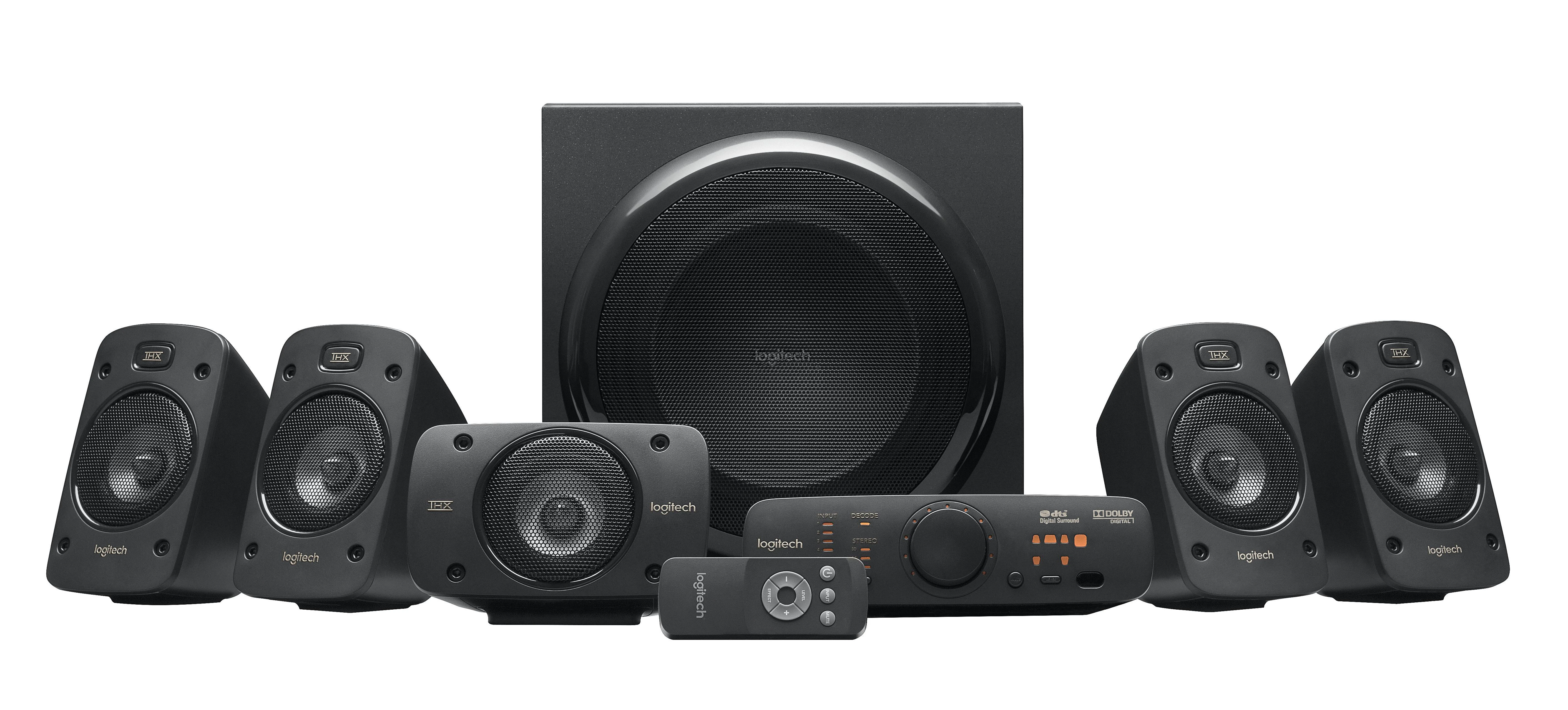 Kompiuterio kolonėlės LOGITECH Z906 5.1 erdvinio garso garsiakalbis