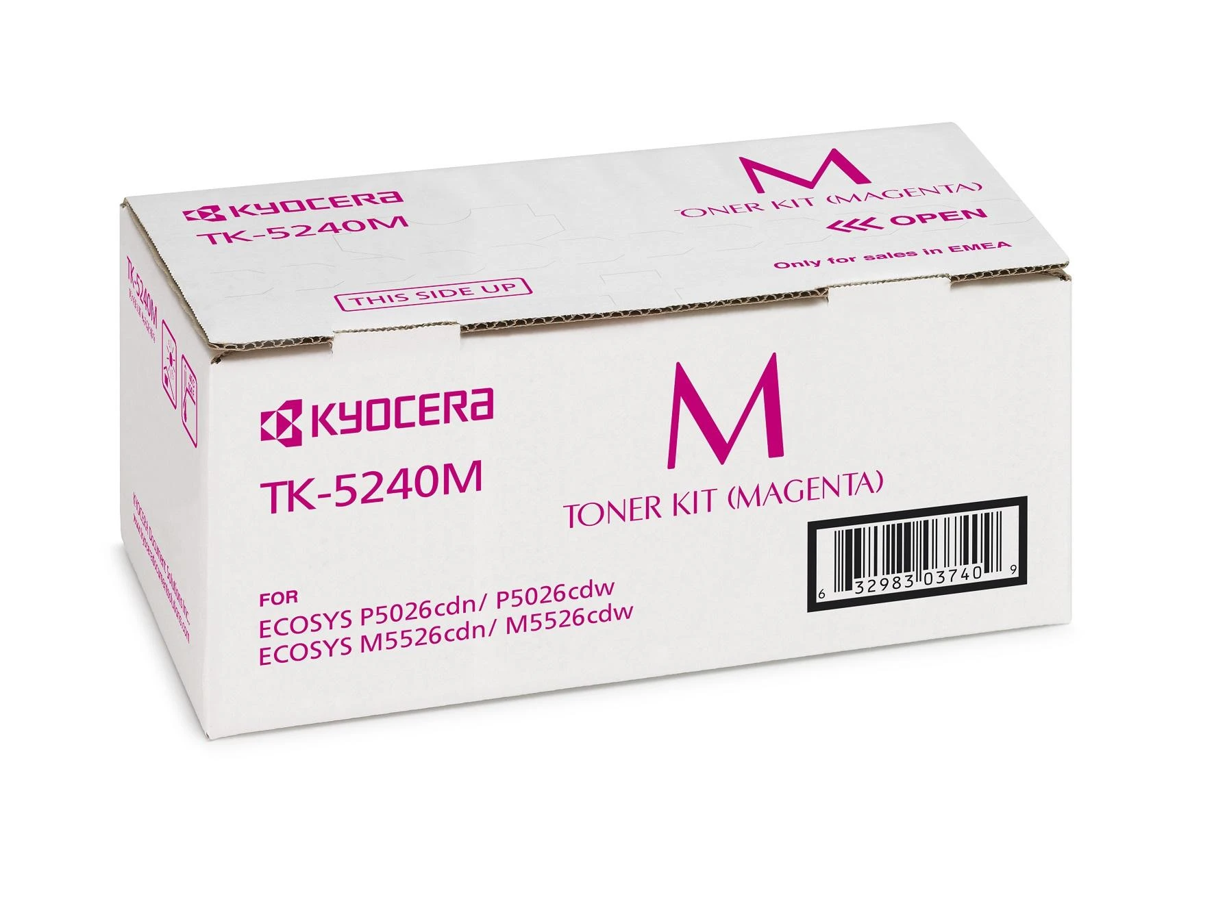 Kasetė Kyocera TK5240M, purpurinė