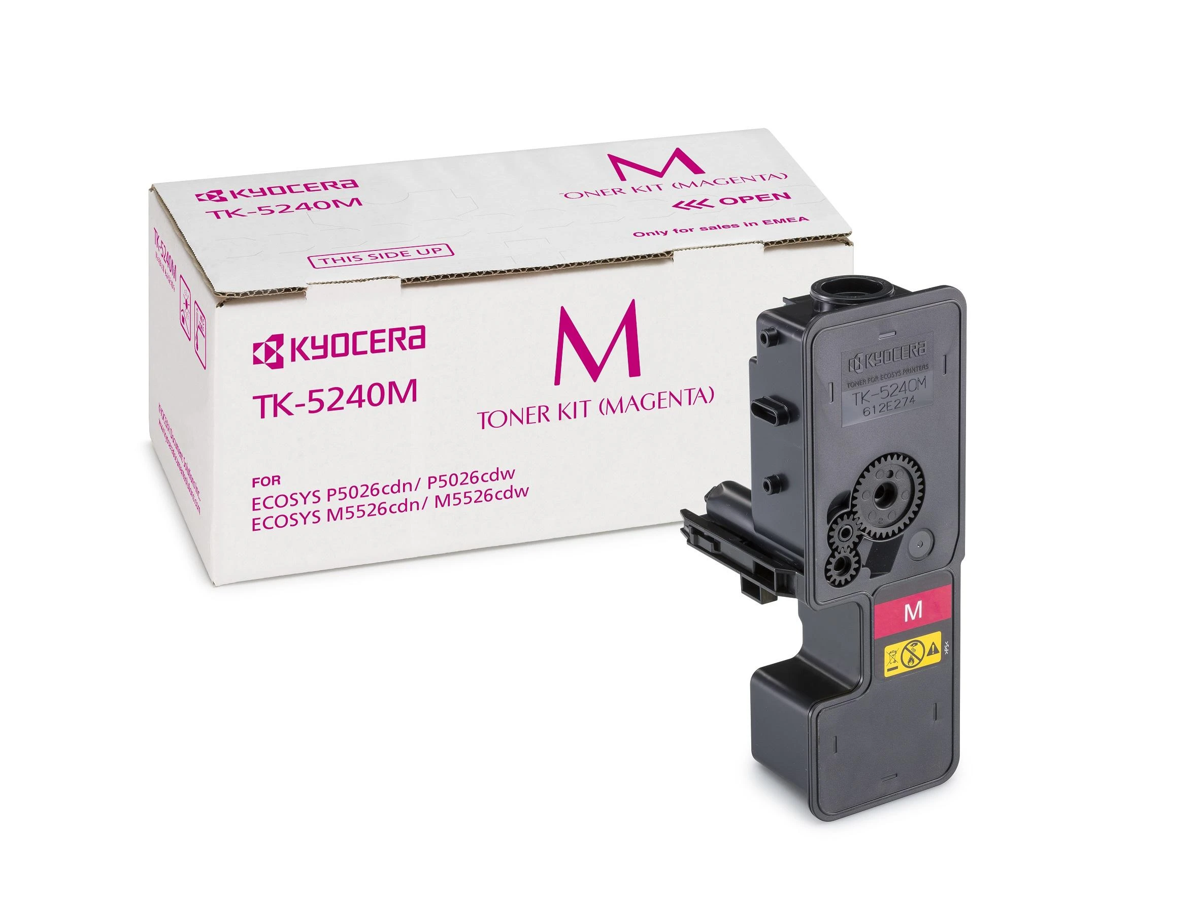 Kasetė Kyocera TK5240M, purpurinė
