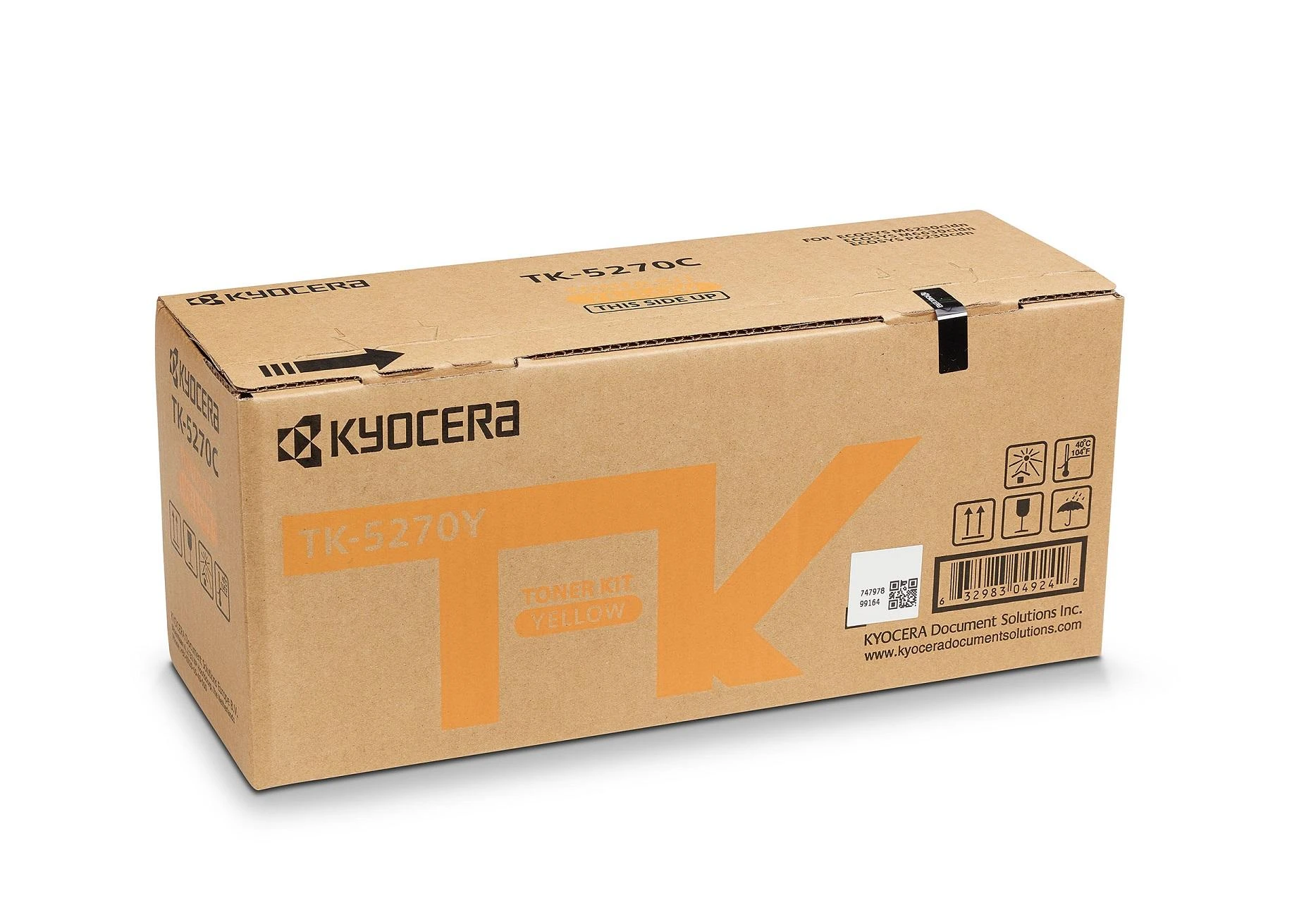 Kasetė Kyocera TK5270Y, geltona