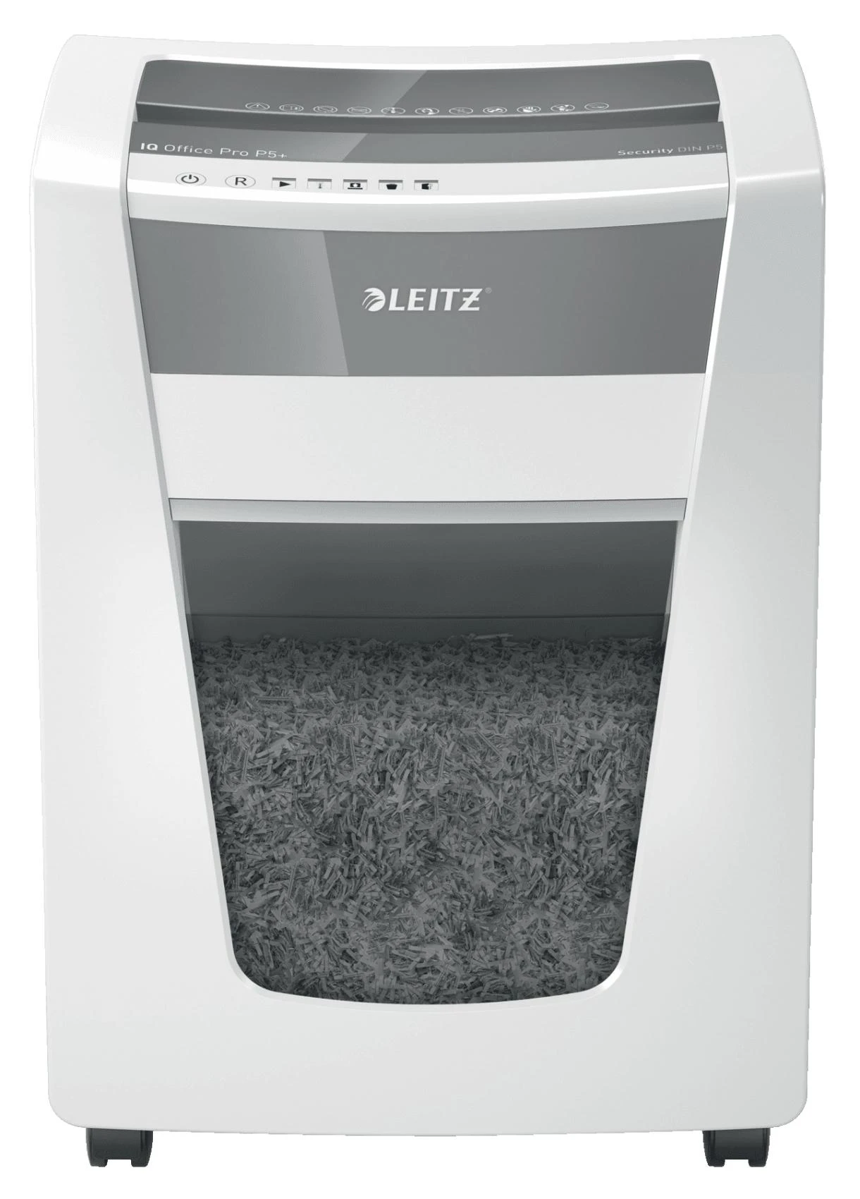 Dokumentų naikiklis LEITZ IQ Office Pro, P5+, 30L, 2x5mm, 7 lapai/80gsm