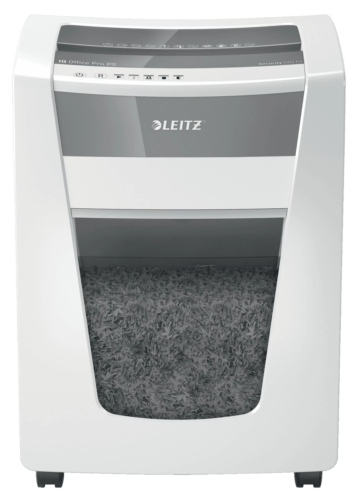 Dokumentų naikiklis LEITZ IQ Office Pro, P5, 30L, 15 lapų/80gsm
