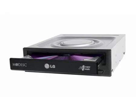LG H.L duomenų saugykla | DVD rašiklis HH Pliko tipo | GH24NSD5 | Vidinis | Sąsaja SATA | DVD±R/RW | CD skaitymo greitis 48 x | CD įrašymo greitis 48 x | Juodas | Darbalaukis