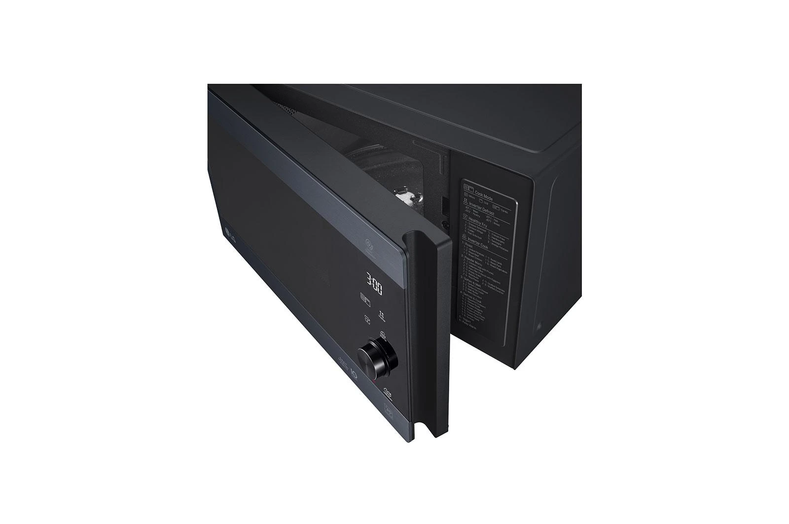 LG MH6565CPB mikrobangų krosnelė Stalviršis Mikrobangų krosnelė su kepsninės funkcija 25 L 1000 W Juoda