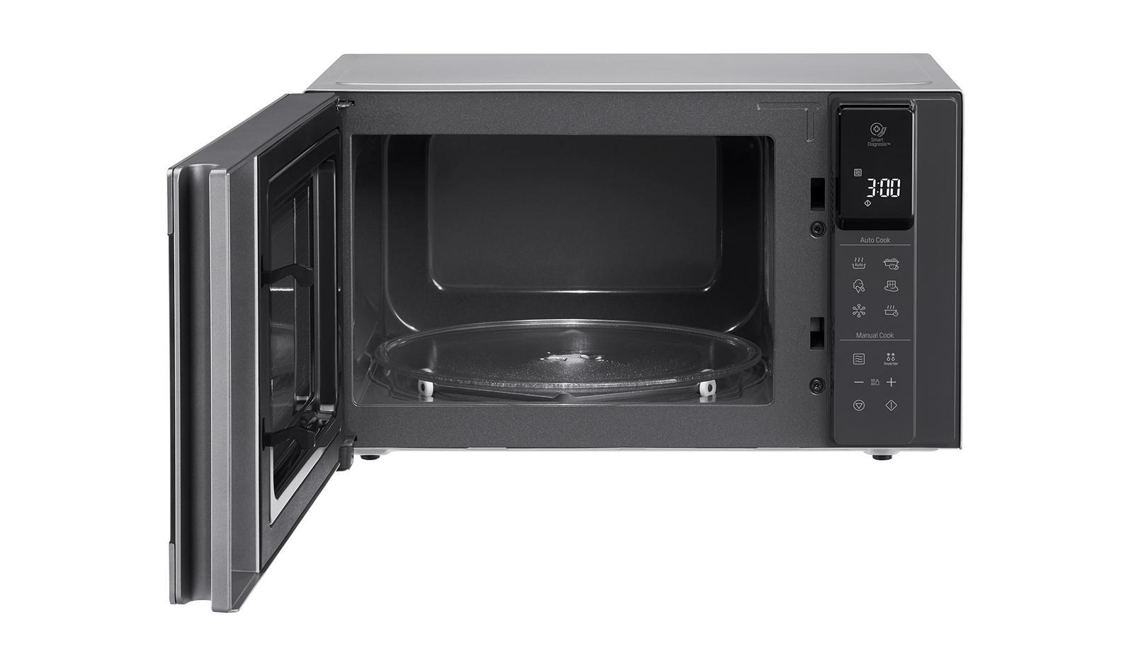 LG MS2595CIS mikrobangų krosnelė Stalviršis Mikrobangų krosnelė be papildomų funkcijų 25 L 1000 W Sidabras, Nerūdijančiojo plieno