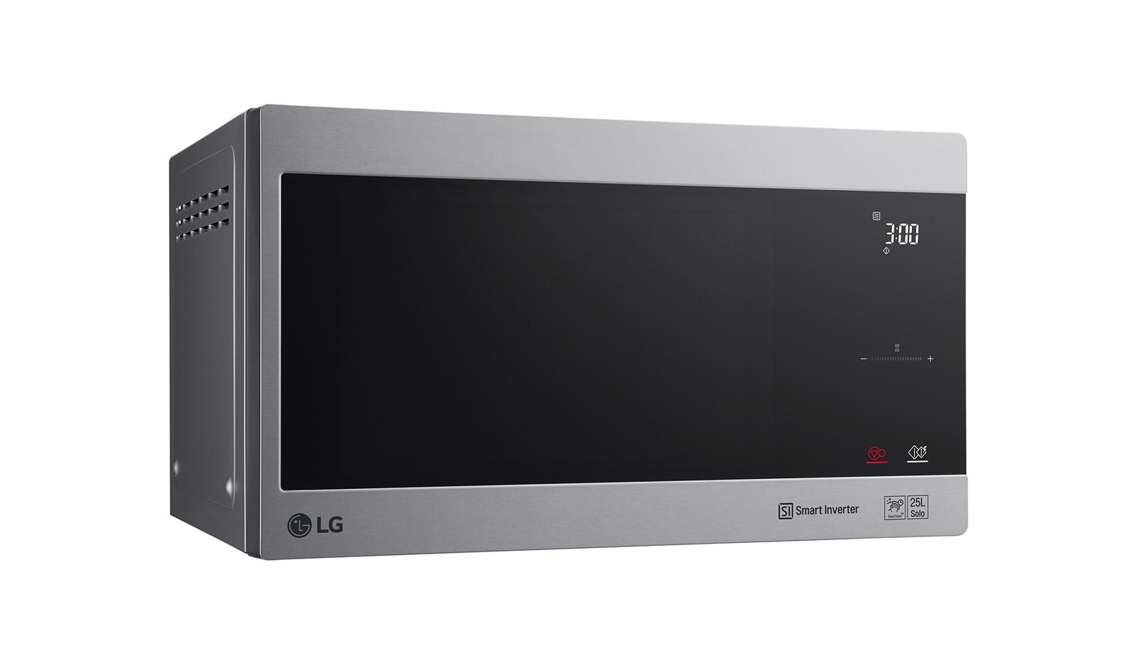 LG MS2595CIS mikrobangų krosnelė Stalviršis Mikrobangų krosnelė be papildomų funkcijų 25 L 1000 W Sidabras, Nerūdijančiojo plieno